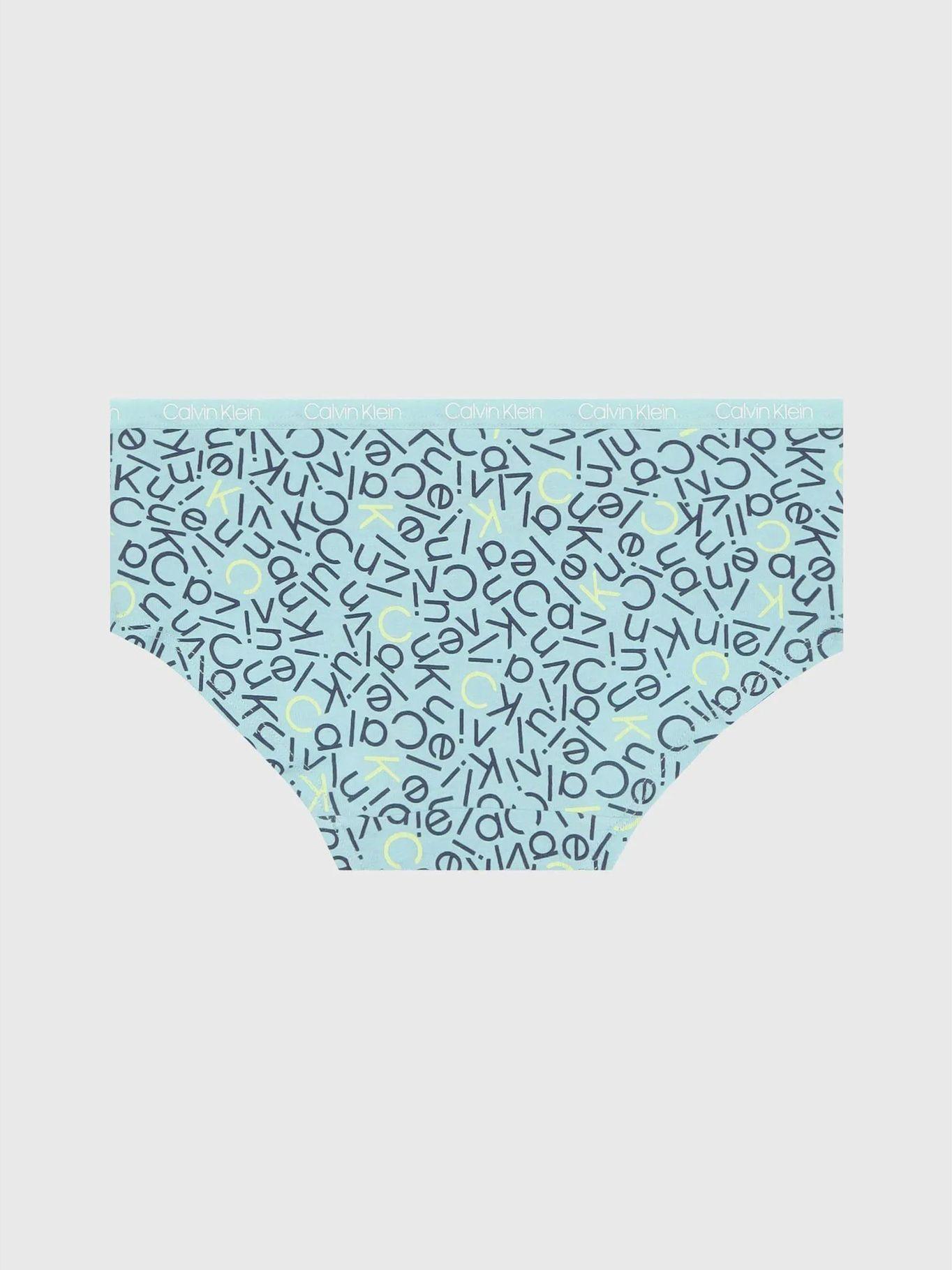 Pack 5 Calzones Niña Hipster  Multicolor Calvin Klein-2