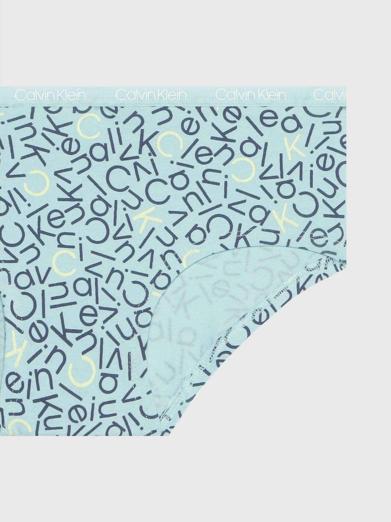 Pack 5 Calzones Niña Hipster  Multicolor Calvin Klein-3