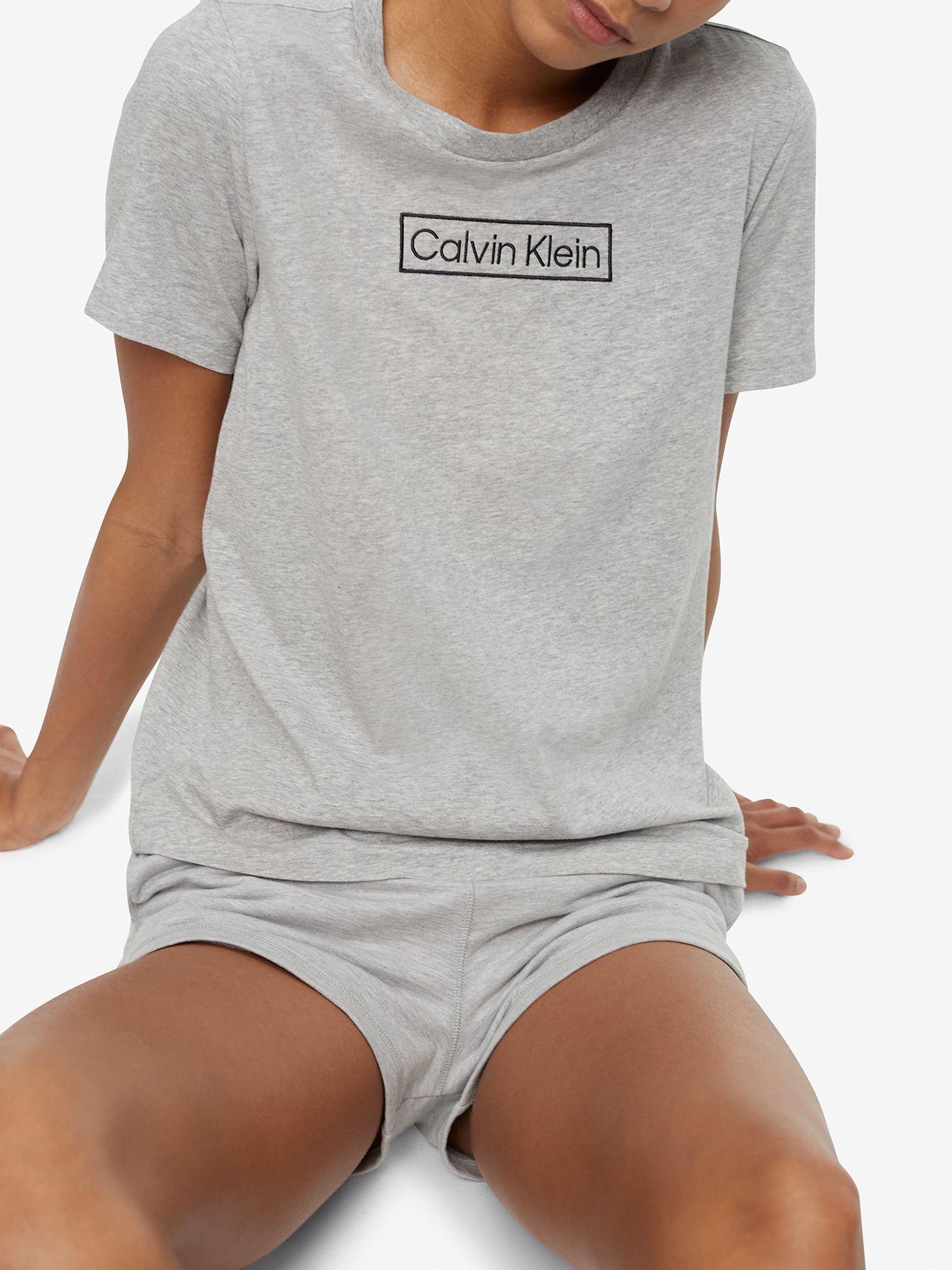 Polera Pijama Heritage Gris Calvin Klein-4