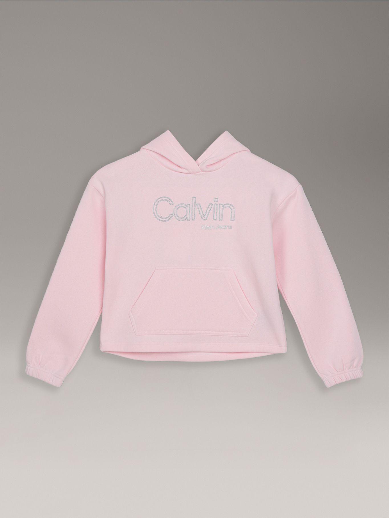 Polerón Bordes Sin Rematar Elástico Rosado Calvin Klein-0