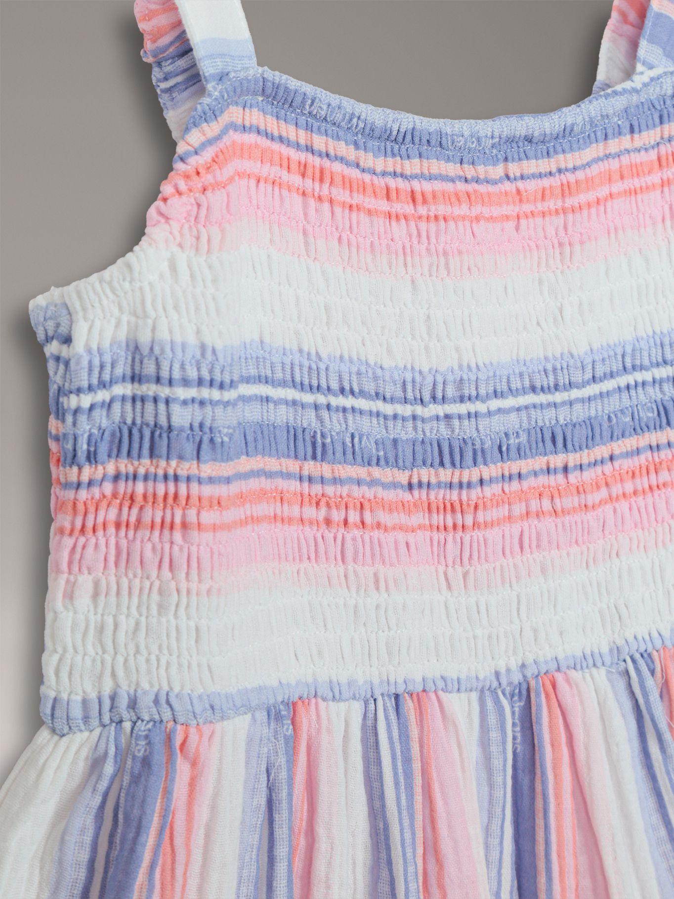 Vestido Niña Printed Stripe Multicolor Calvin Klein-3