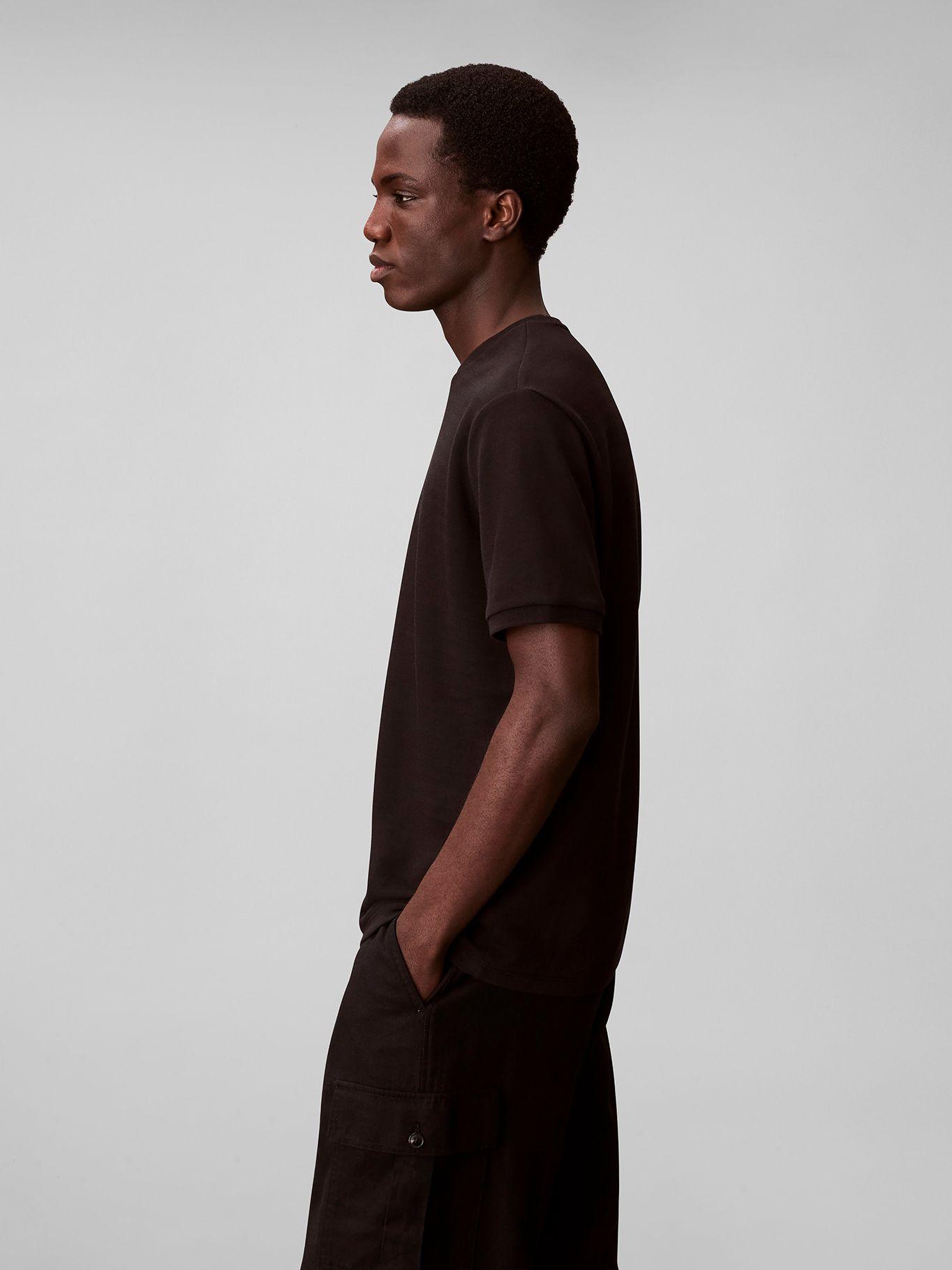 Polera de Rayas Sutiles Negro Calvin Klein-3