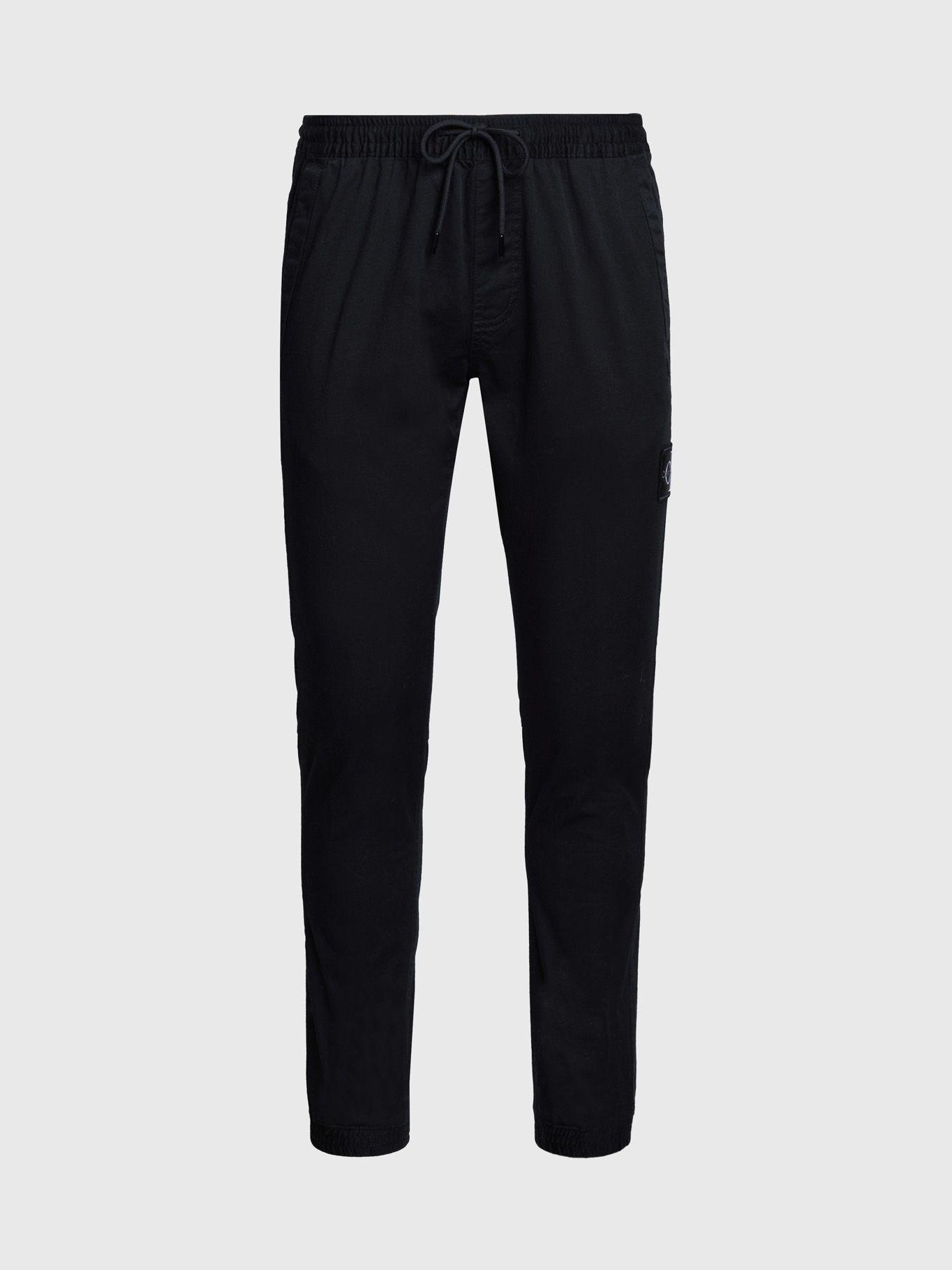 Pantalón Chino Skinny Monologo Negro Calvin Klein-4
