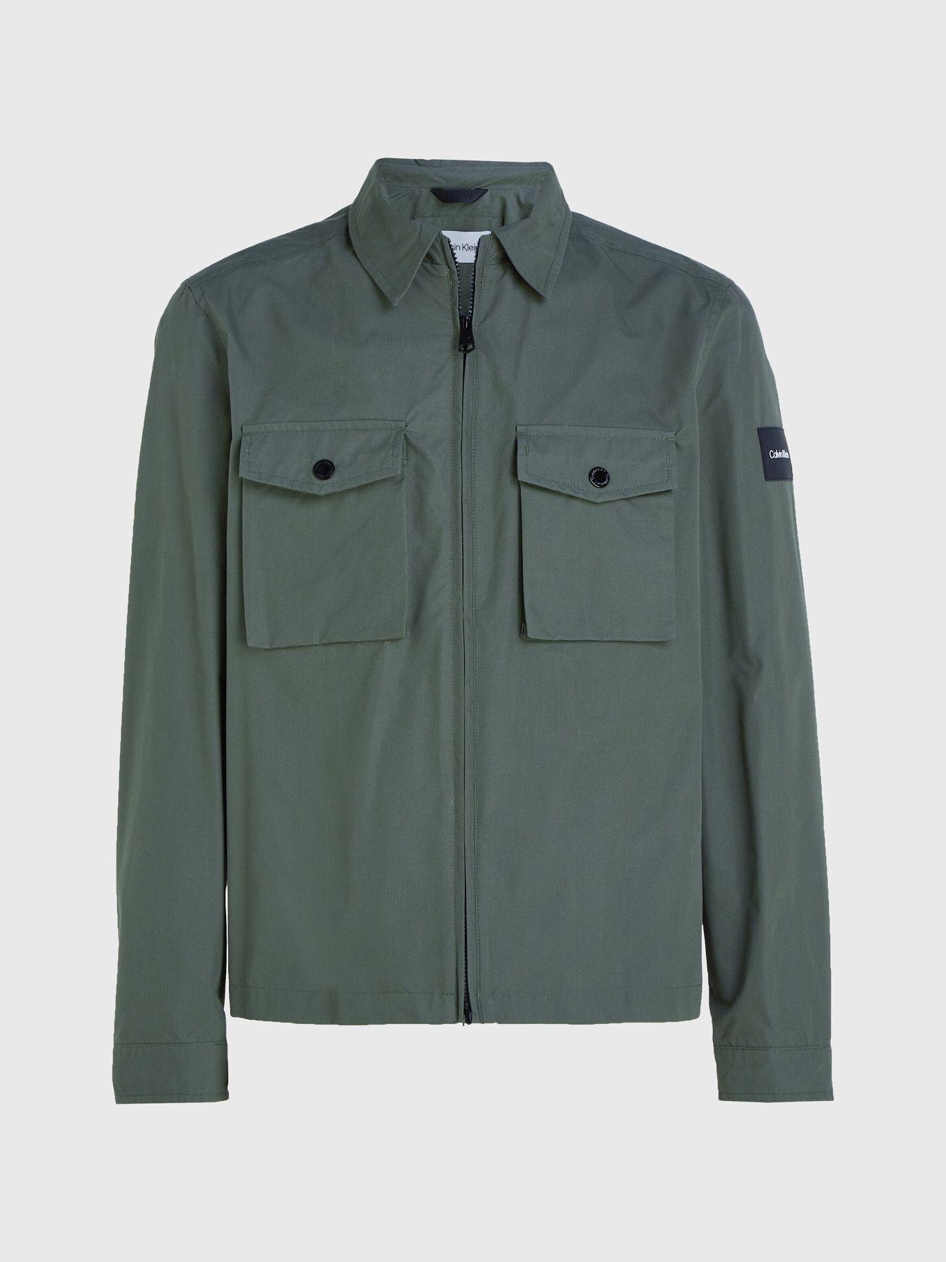Chaqueta Recycled Light Verde Calvin Klein-4
