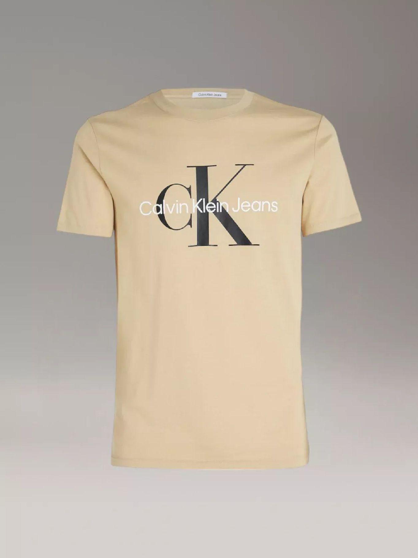 Polera Seasonal Monologo RAE Beige Calvin Klein-3