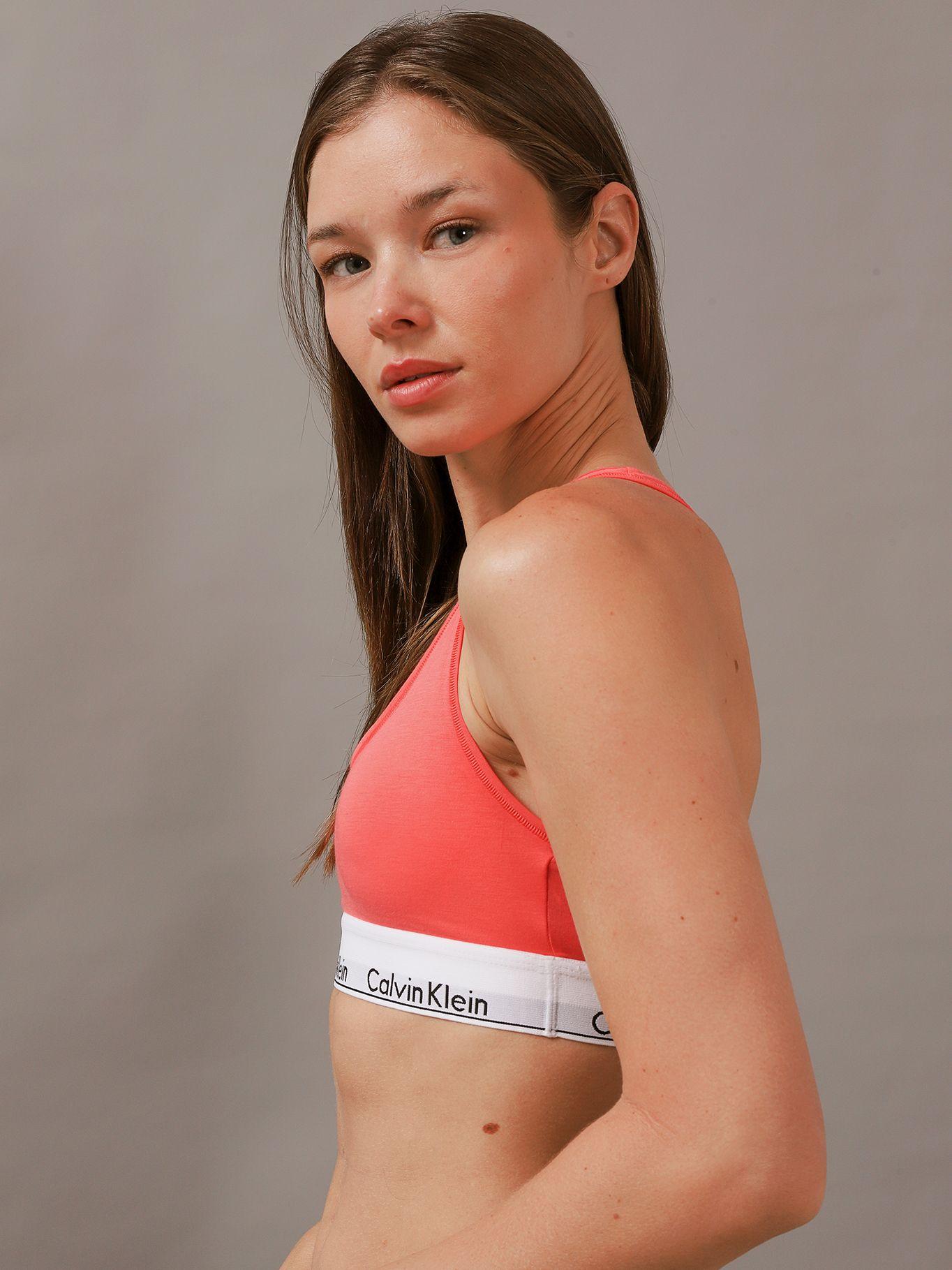 Bralette Modern Cotton Rosado Calvin Klein-2