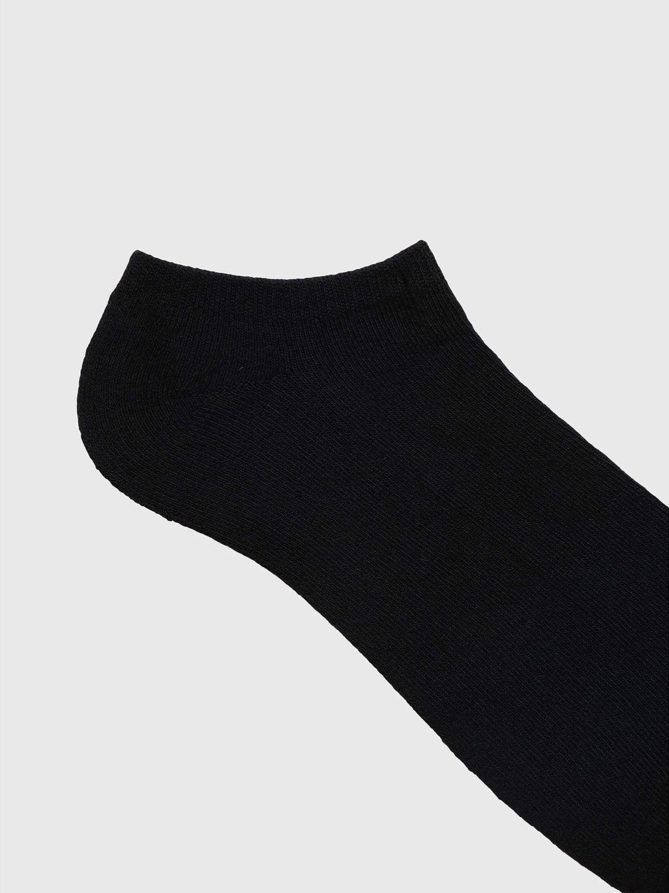 Pack de 6 Calcetines Monogramed Crew Negro Calvin Klein-2