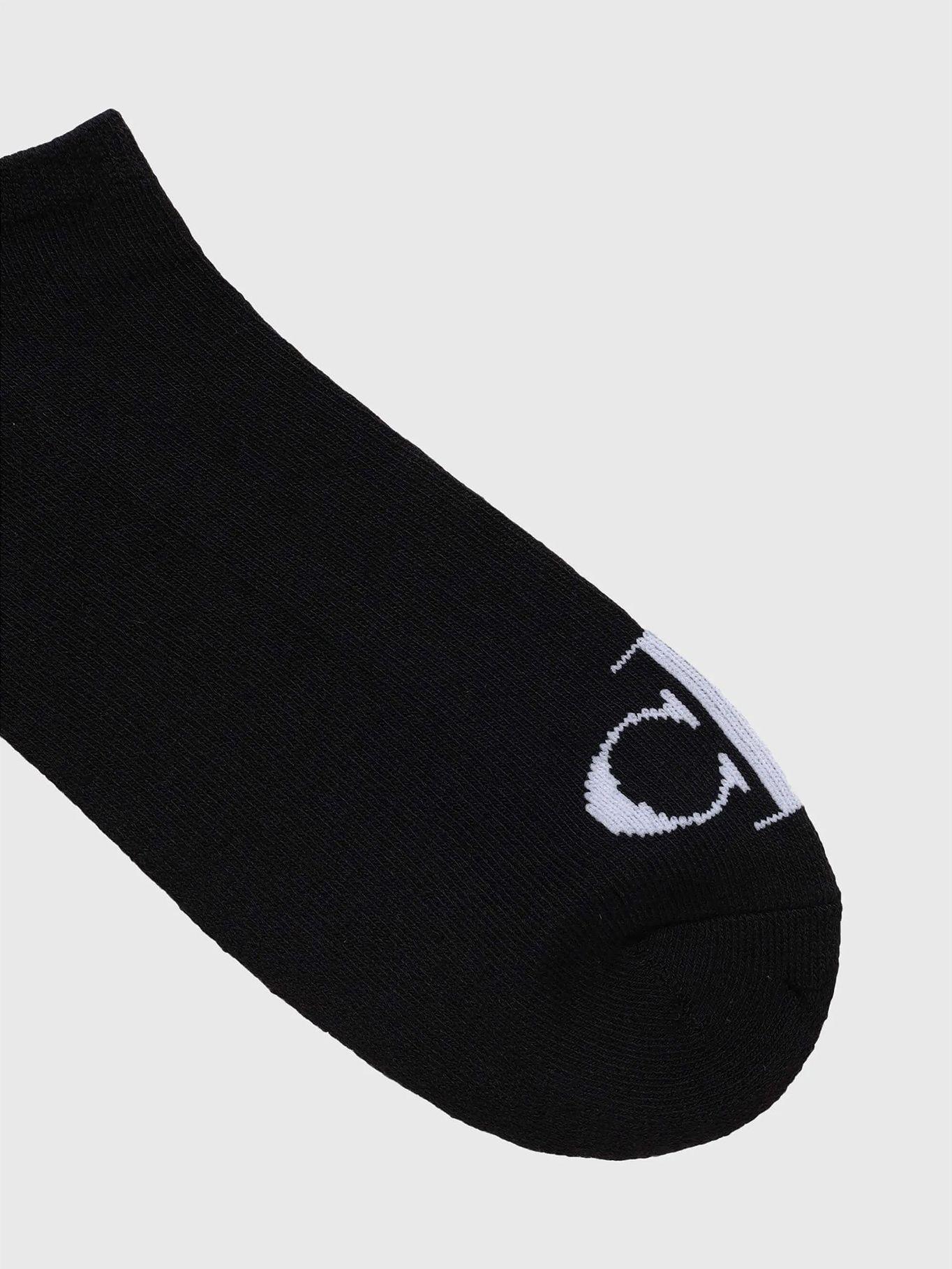 Pack de 6 Calcetines Monogramed Crew Negro Calvin Klein-3