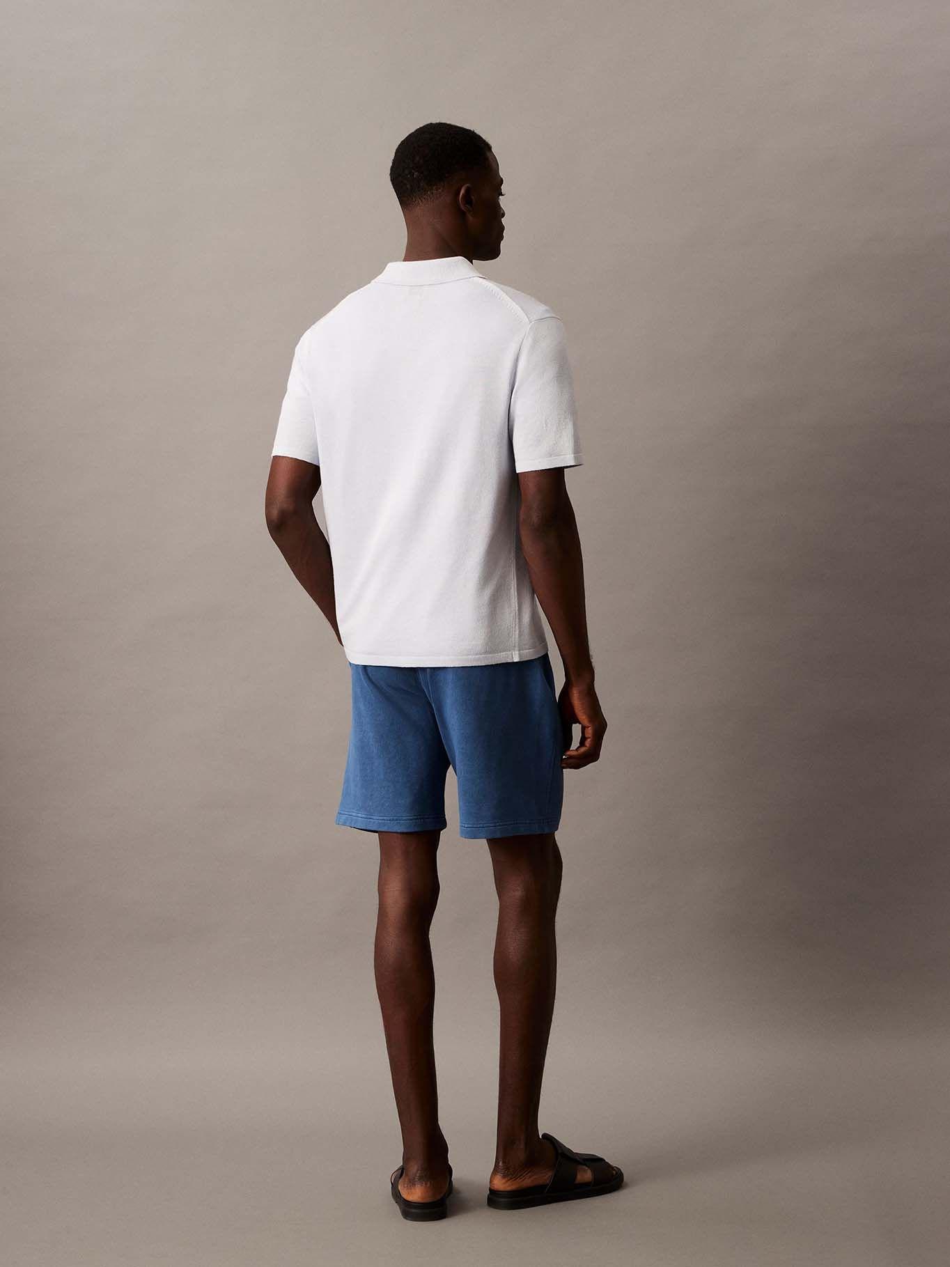 Short de Felpa Garment Azul Calvin Klein-2