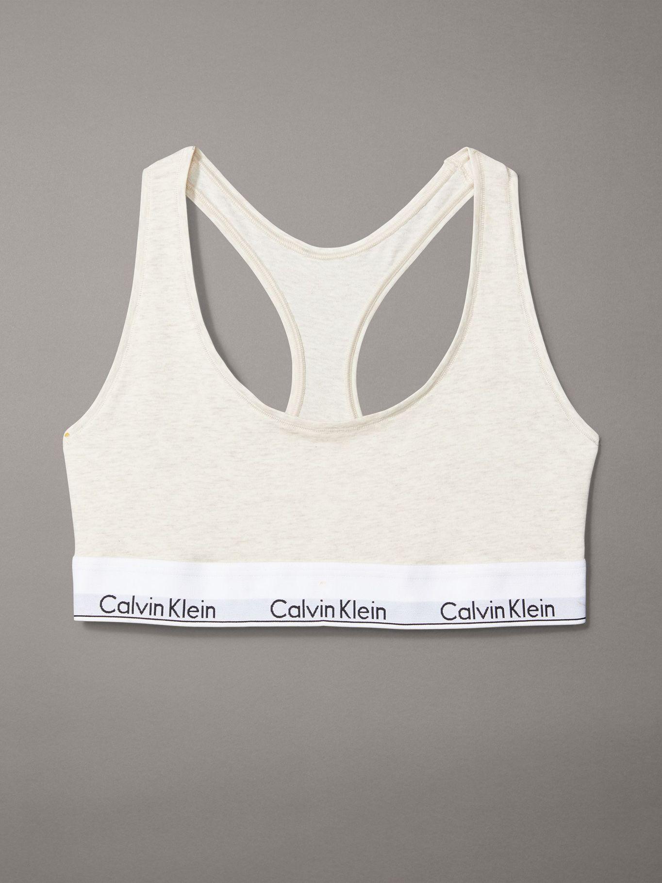 Bralette Modern Cotton Beige Calvin Klein-6