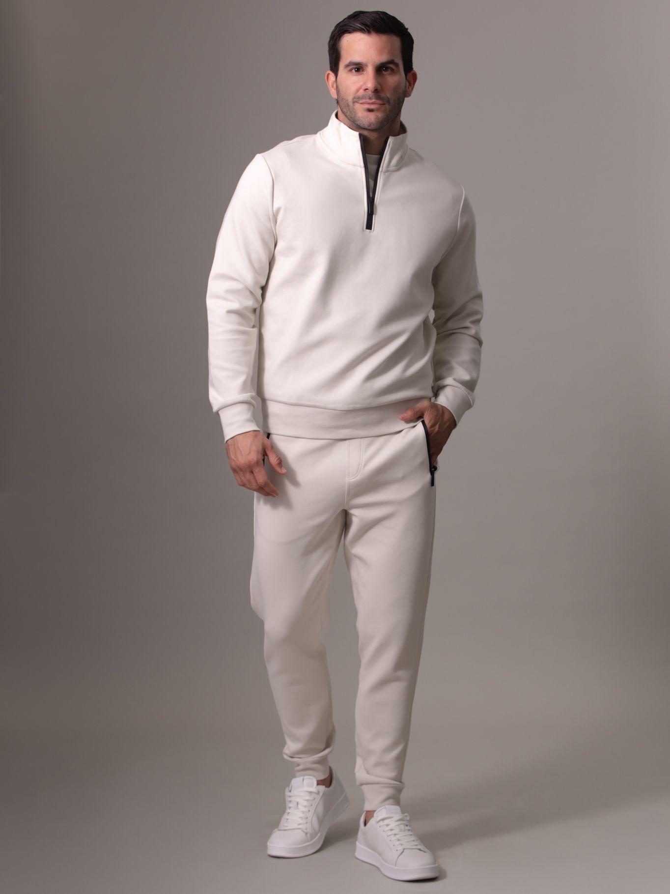 Polerón Lux Tech Blanco Calvin Klein-1