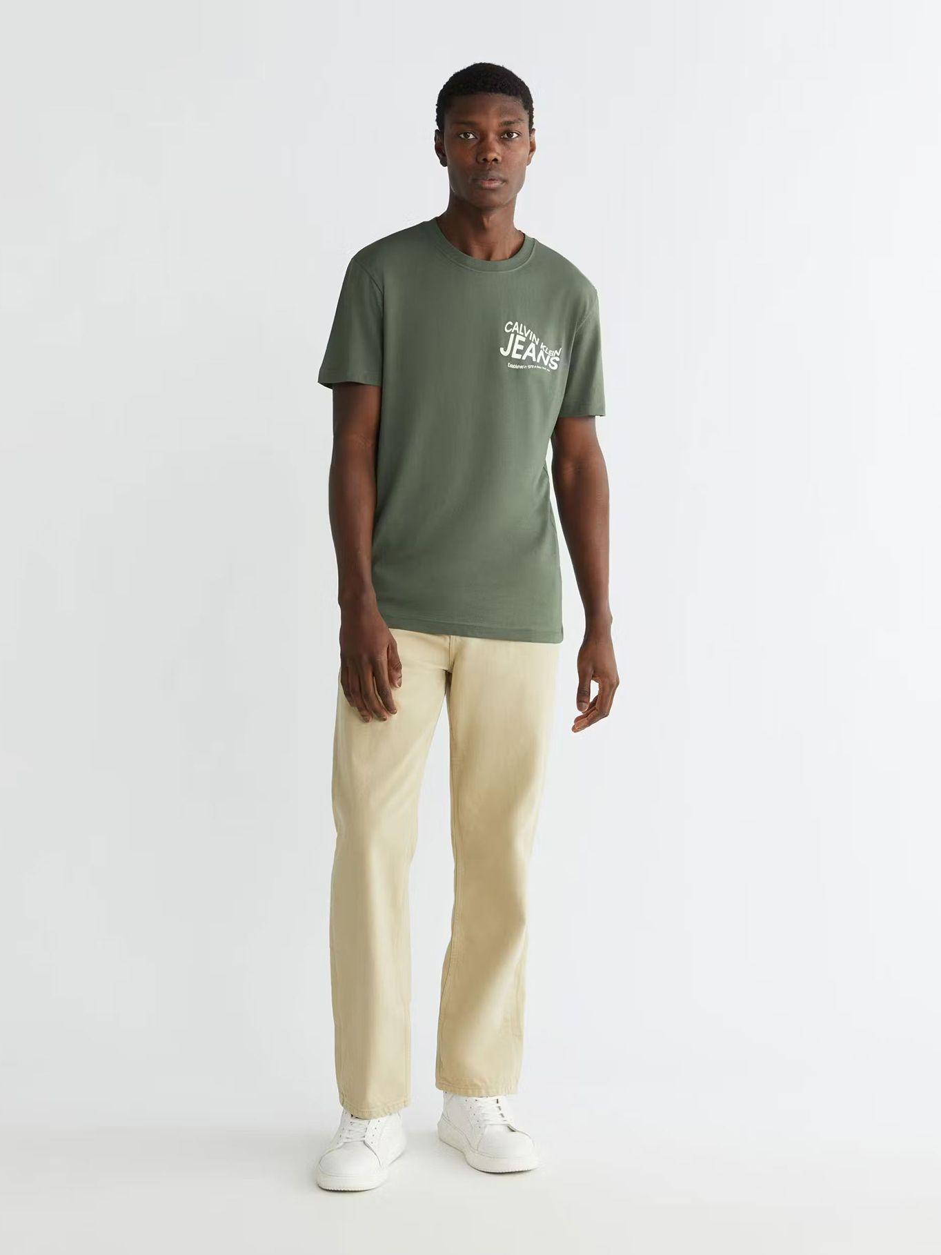 Polera Future Motion Graphic Verde Calvin Klein-1