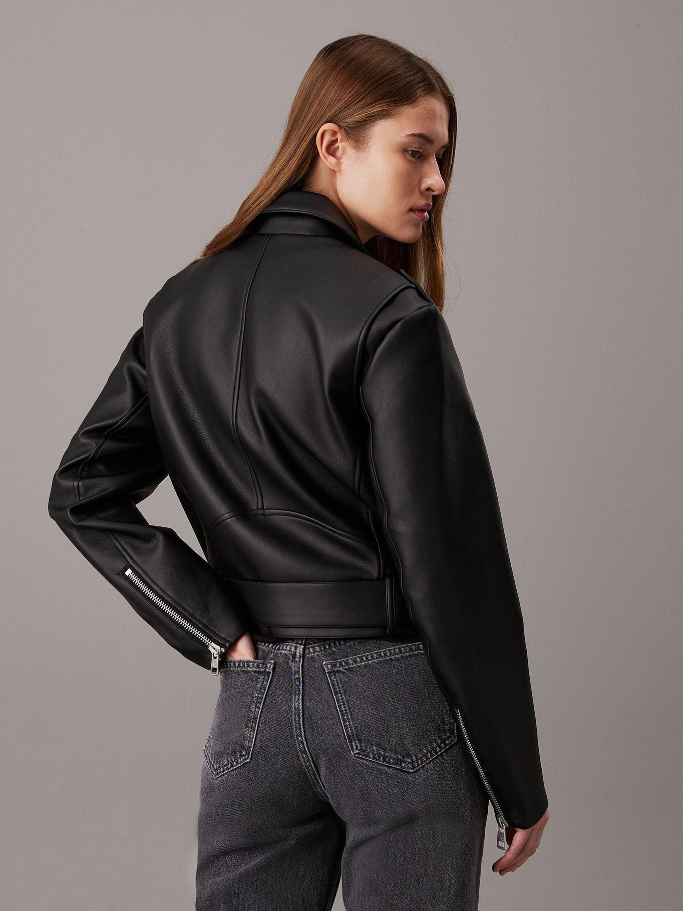 Chaqueta Classic Biker Negro Calvin Klein-2