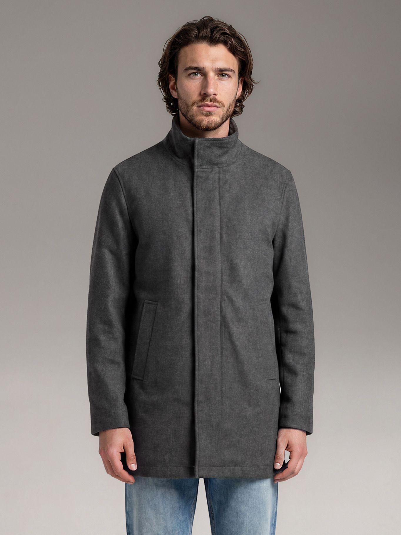Parka Urban Walking Coat Gris Calvin Klein-0