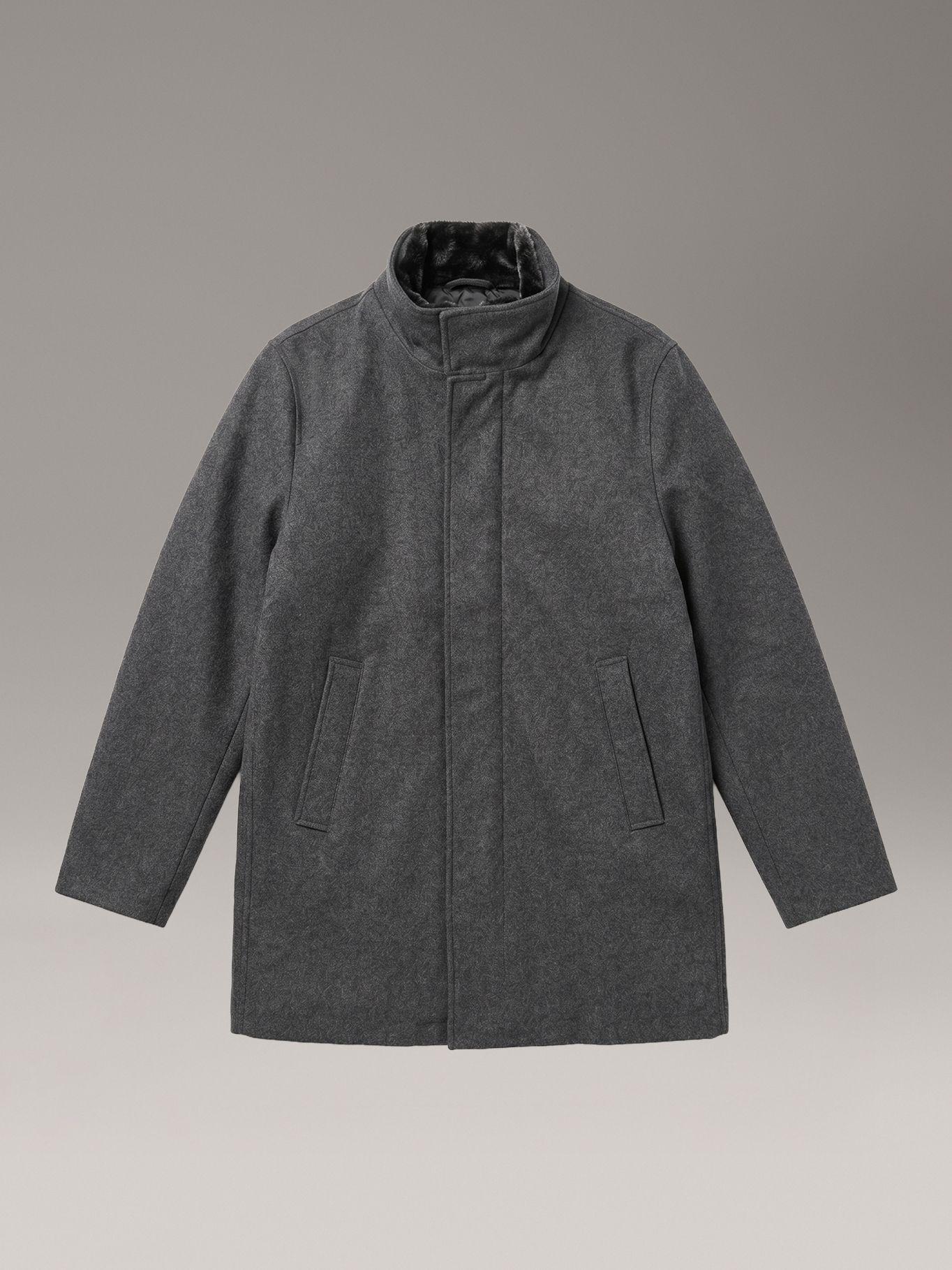 Parka Urban Walking Coat Gris Calvin Klein-4
