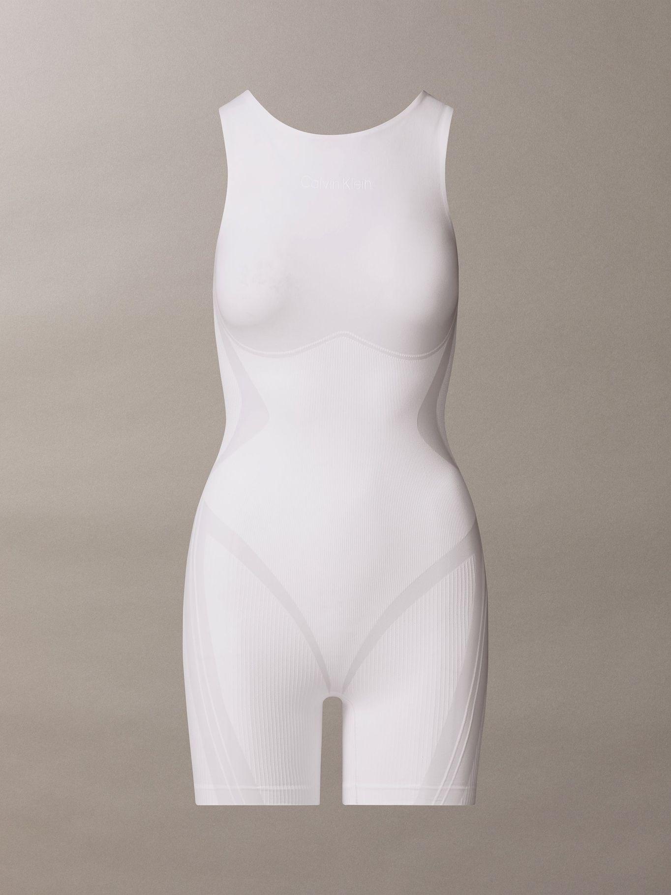 Icon Shapewear Body Media Pierna Blanco Calvin Klein-6