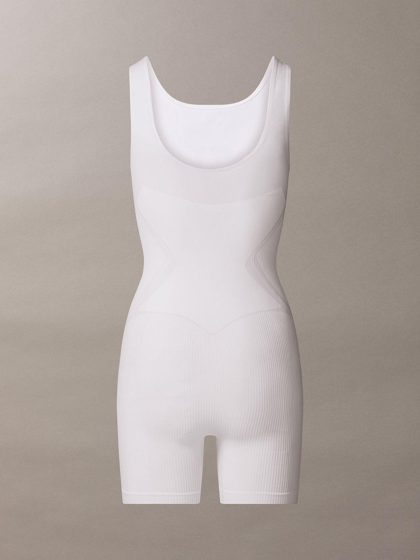 Icon Shapewear Body Media Pierna Blanco Calvin Klein-7