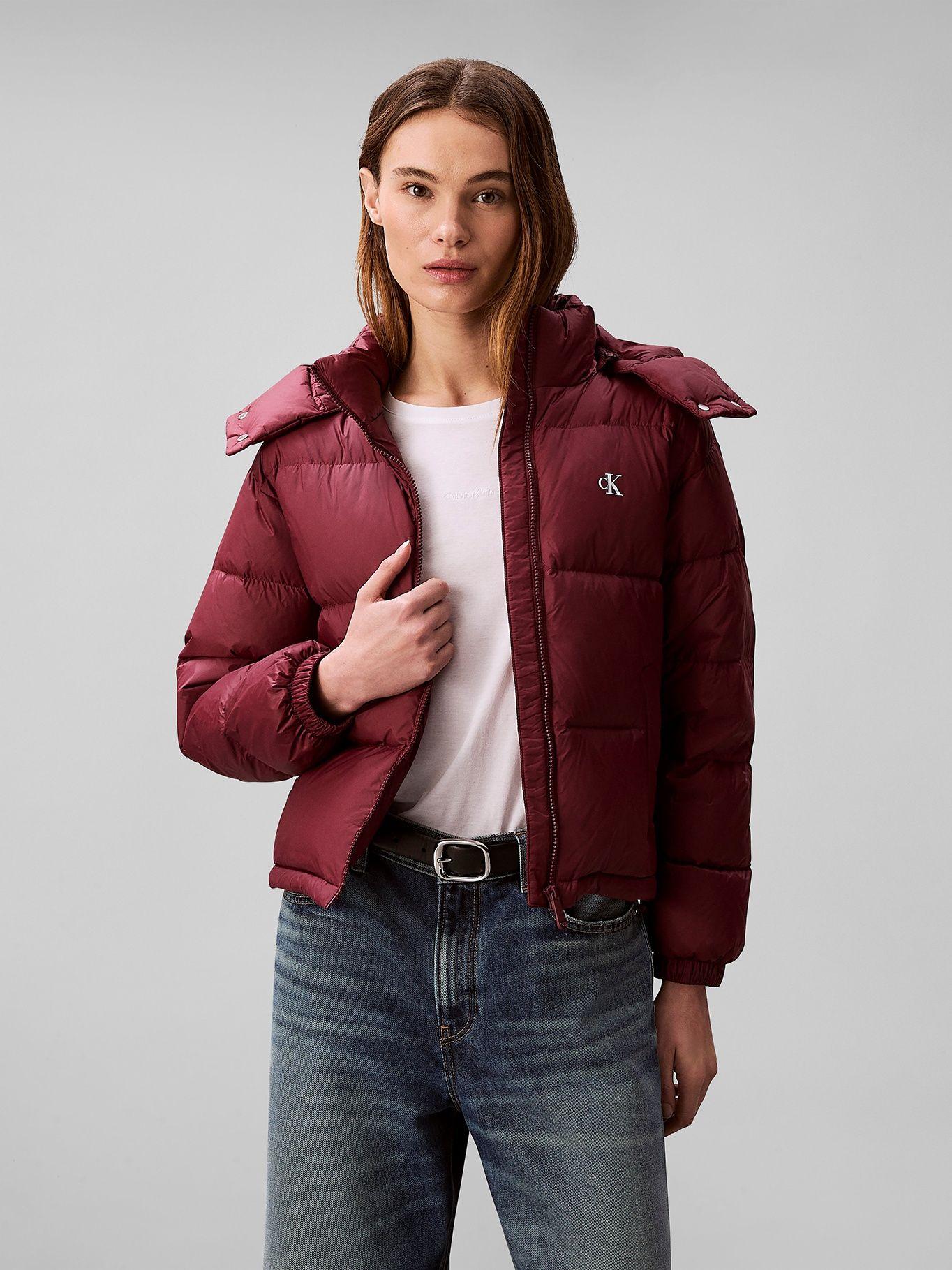 Parka Acolchada Essential Rojo Calvin Klein-0