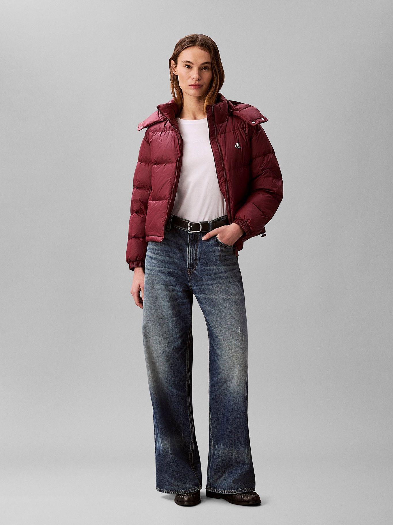 Parka Acolchada Essential Rojo Calvin Klein-1