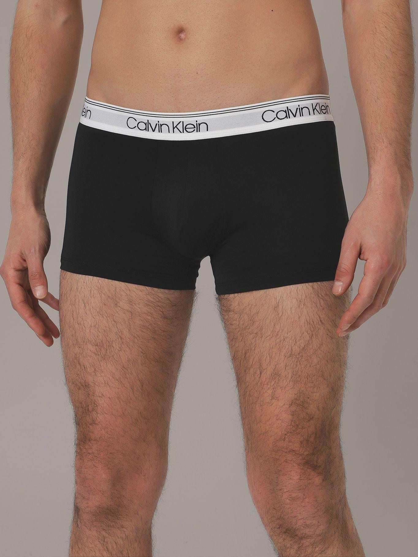 3 Bóxer Low Rise Trunk Micro Stretch Negro Calvin Klein-1