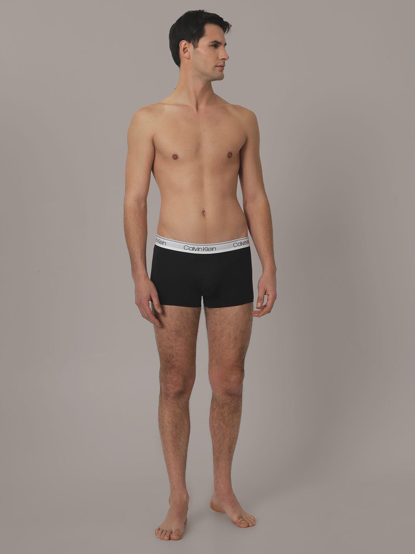3 Bóxer Low Rise Trunk Micro Stretch Negro Calvin Klein-2