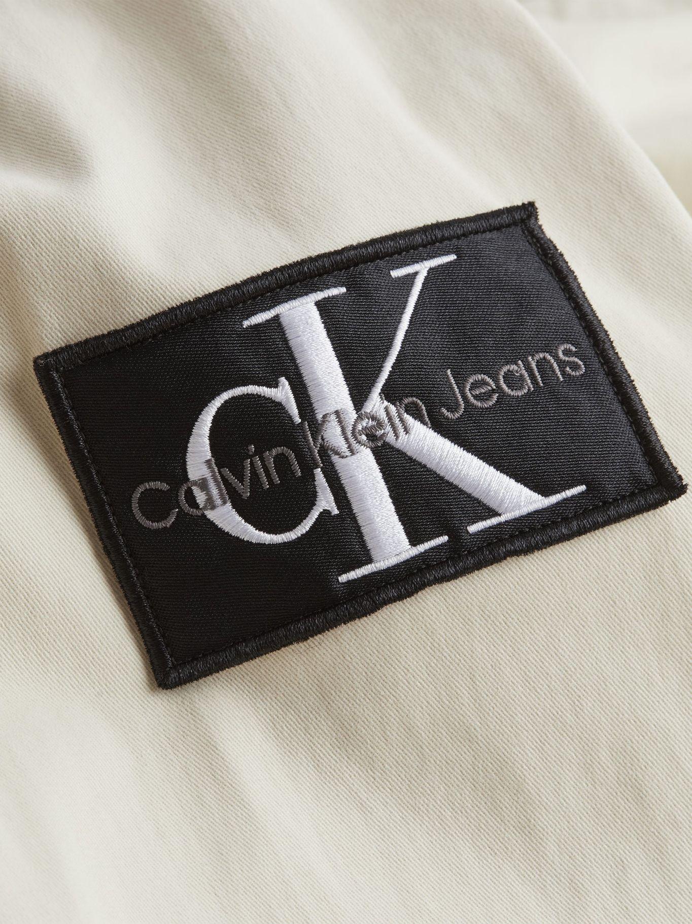 Camisa Monologo Relaxed Beige Calvin Klein-2