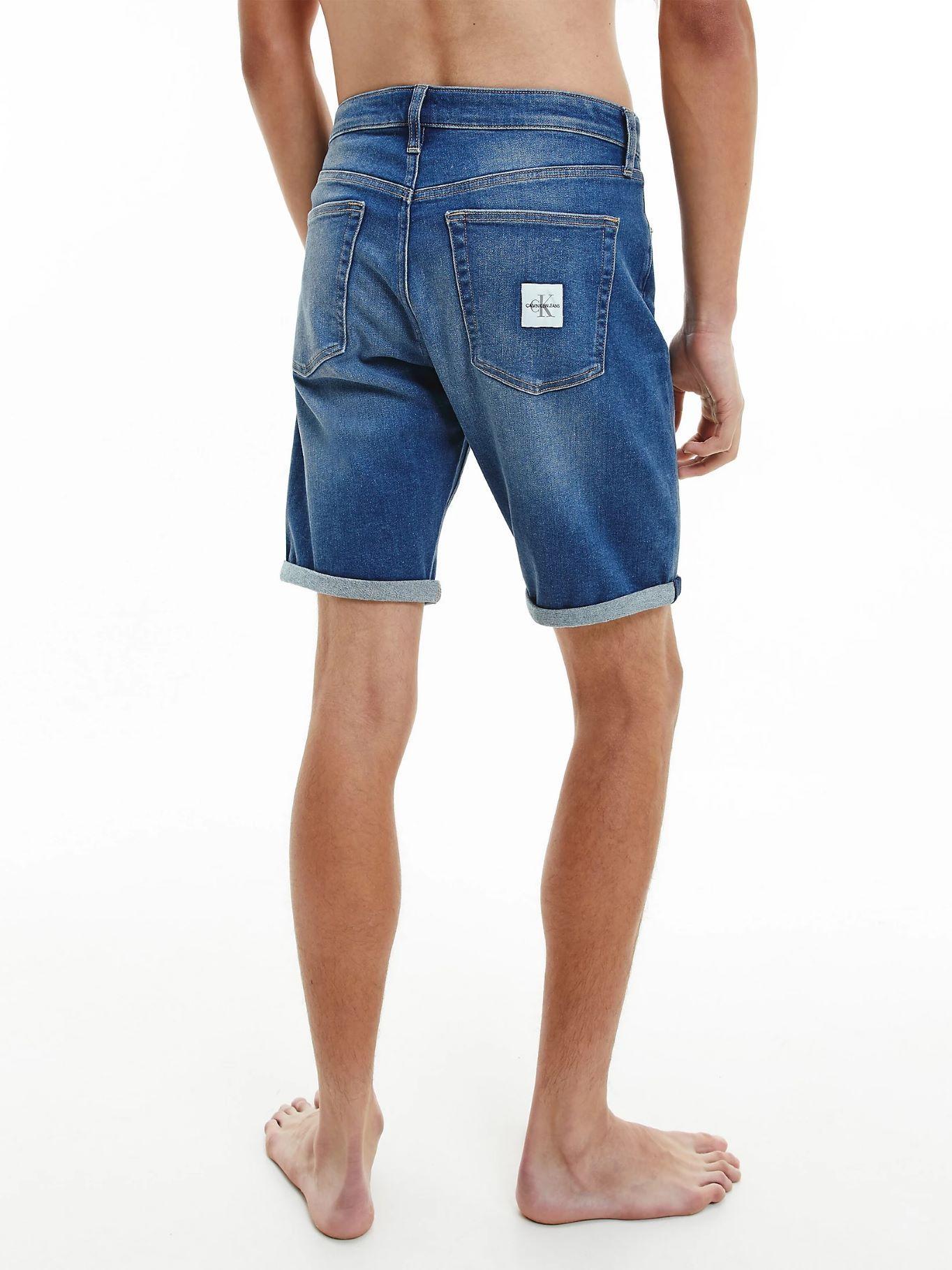 Short Regular Azul Calvin Klein-1