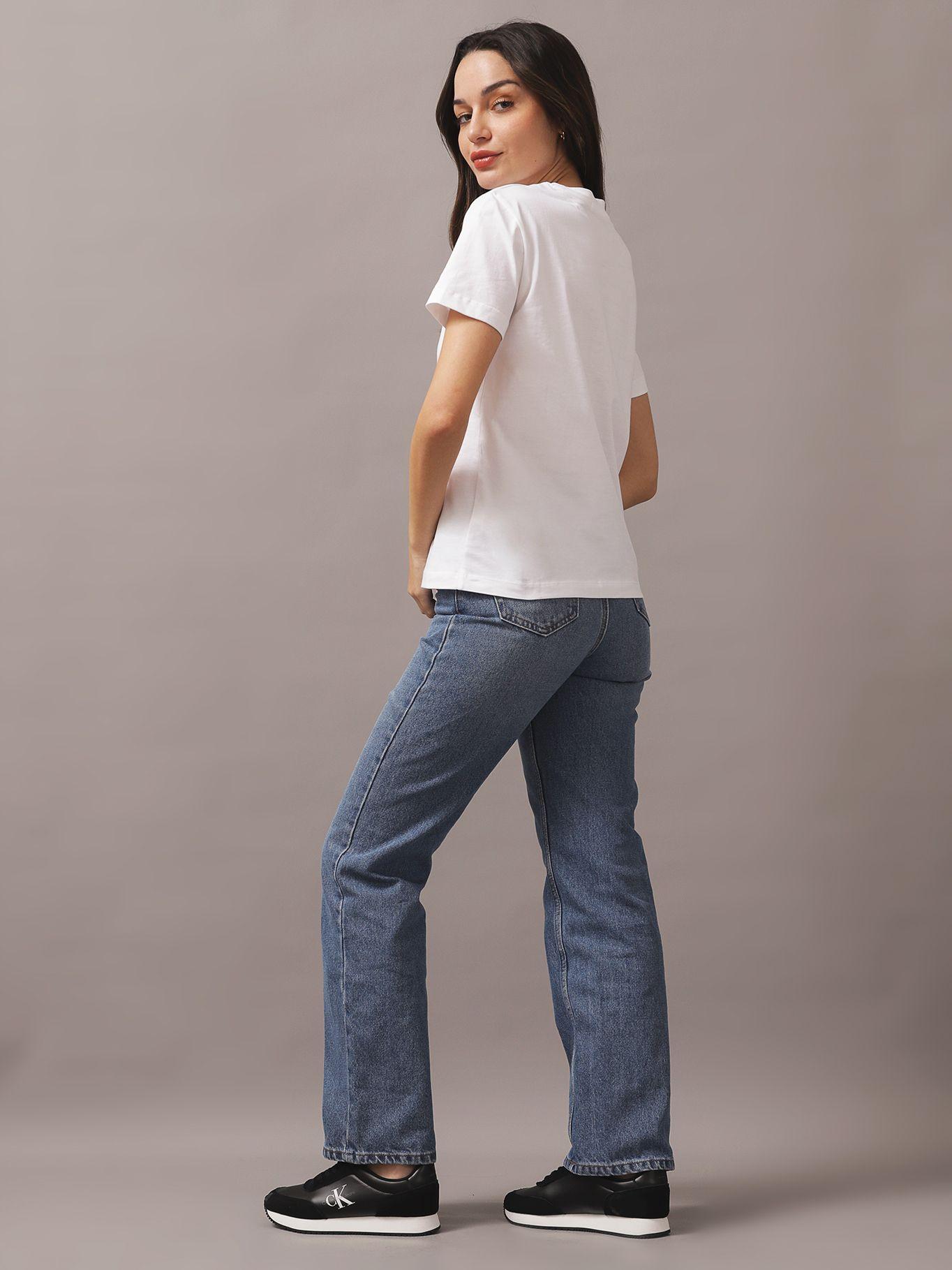 Polera Diffused Monologo Regular Blanco Calvin Klein-2