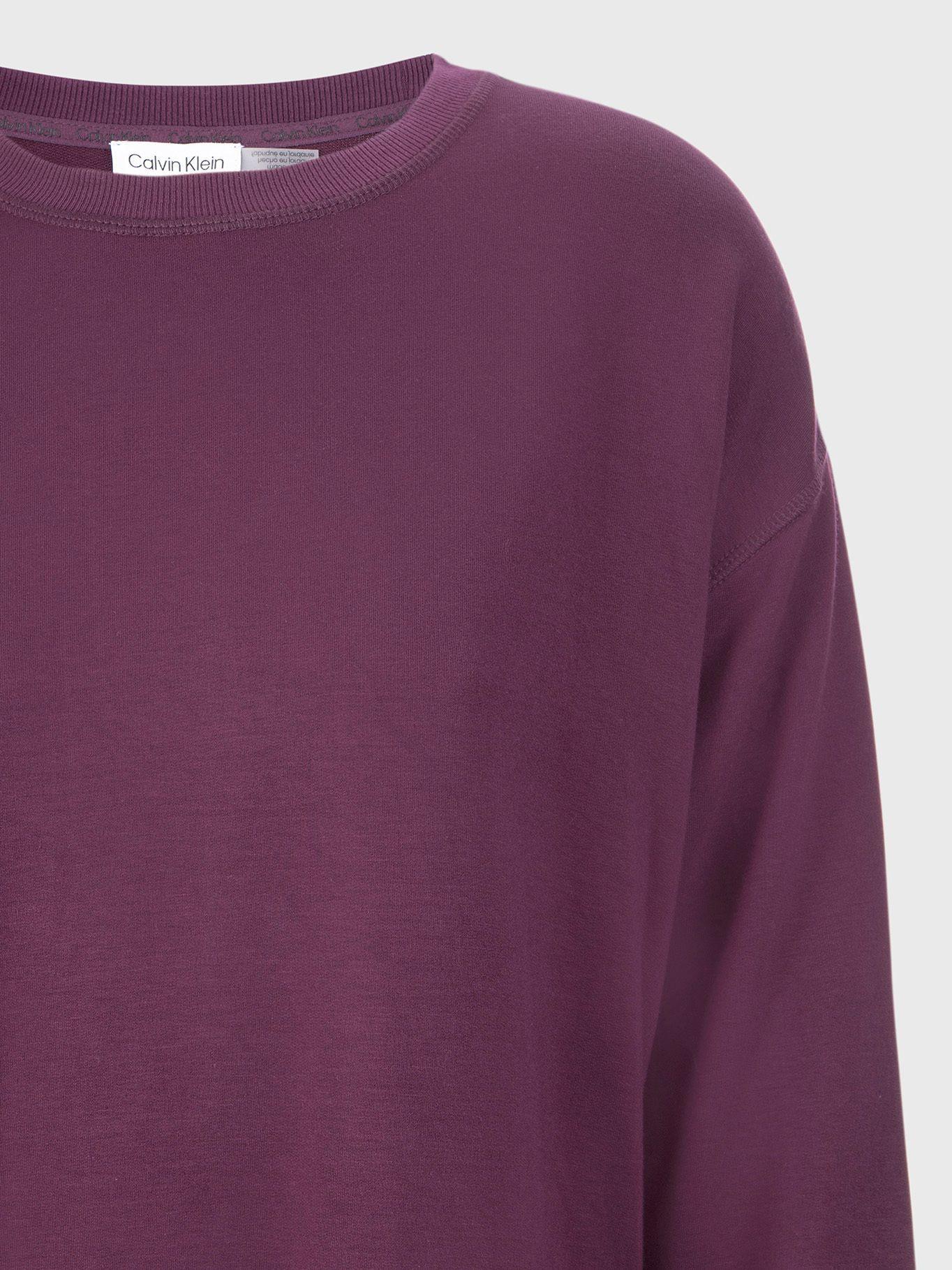 Polerón Crew Neck Morado Calvin Klein-2