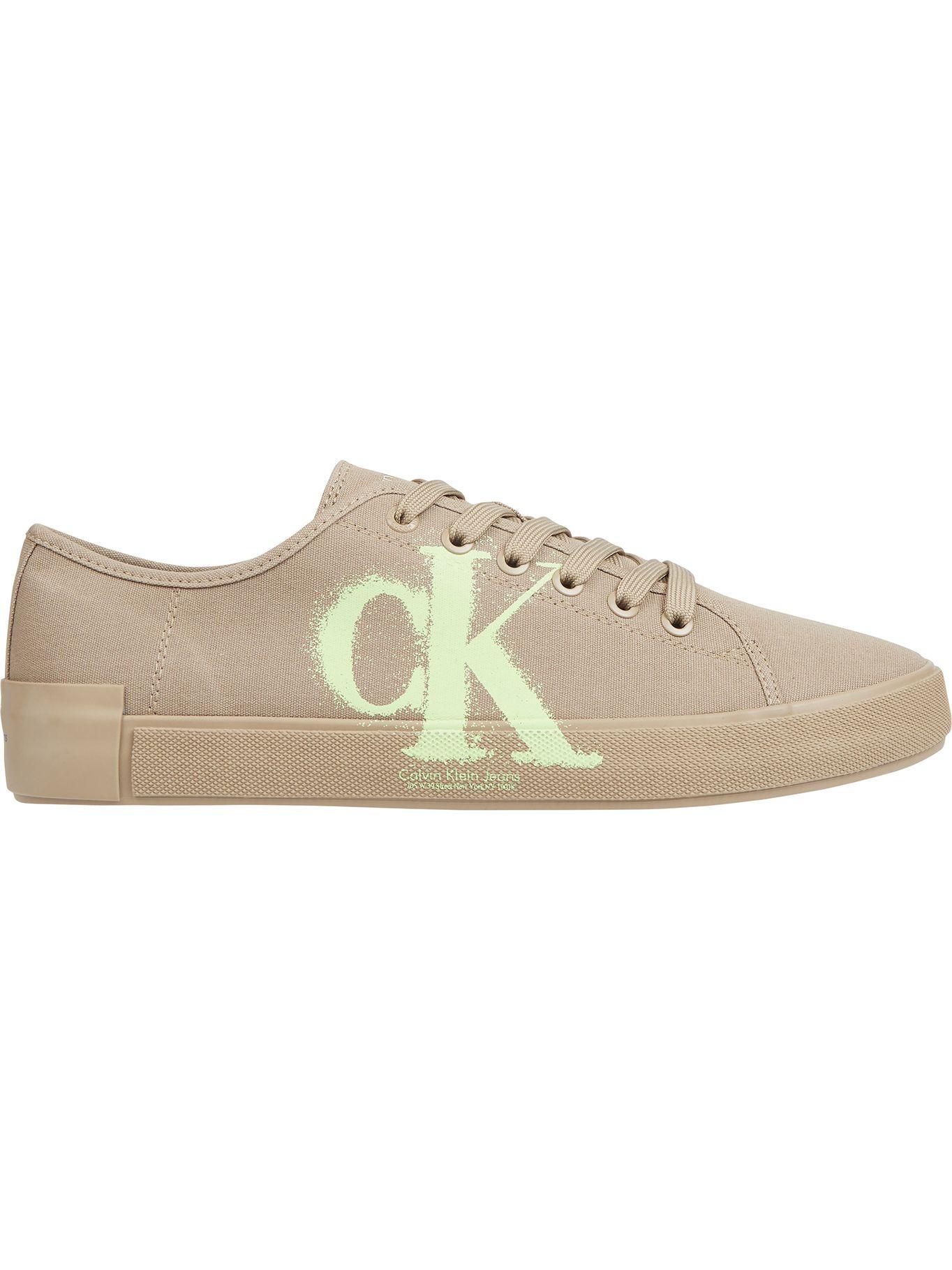 Zapatilla Vulc Low Oversized Brand Beige Calvin Klein-4