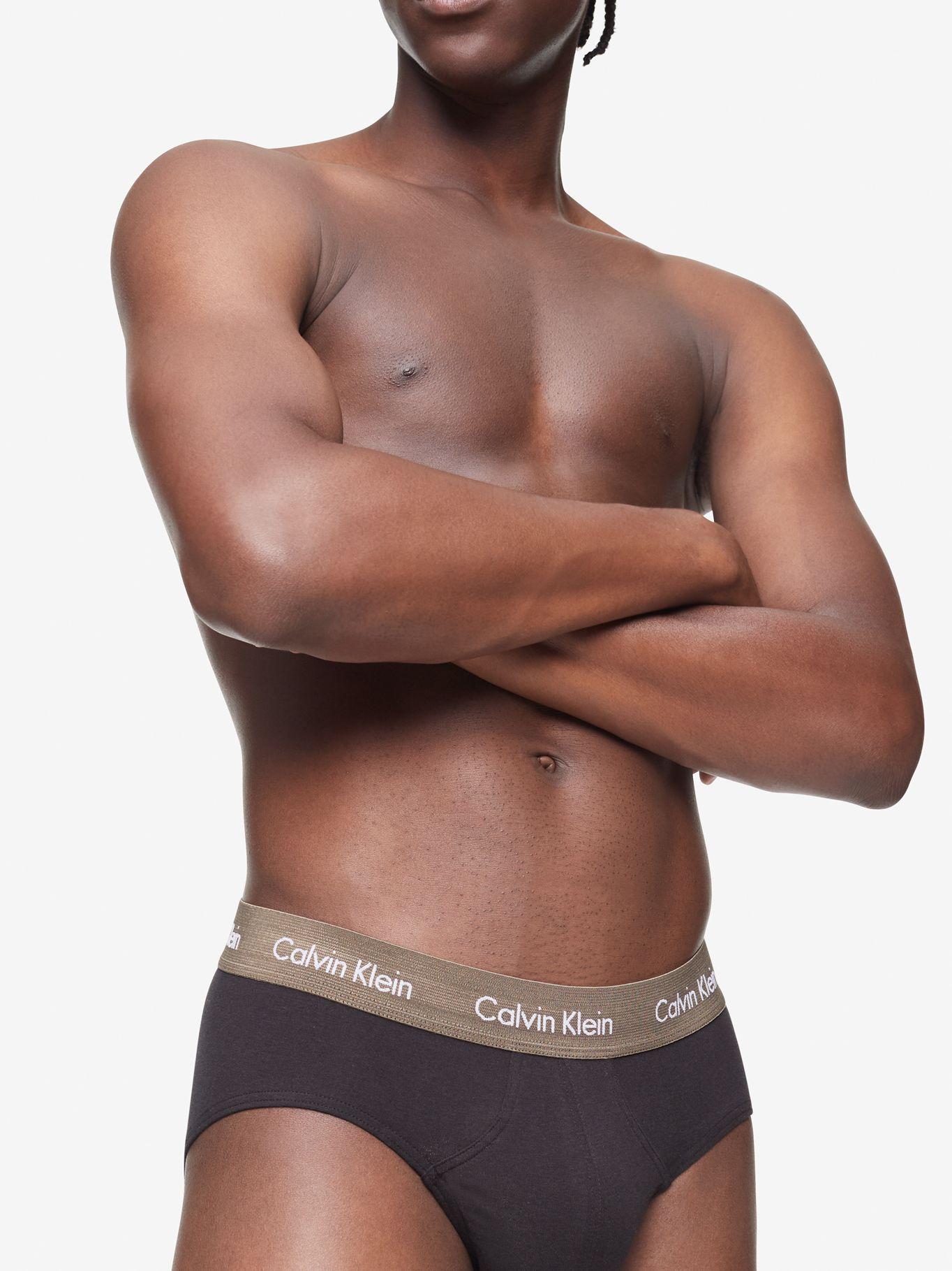 Pack 3 Slips - New Cotton Stretch Negro SP22 Calvin Klein-2