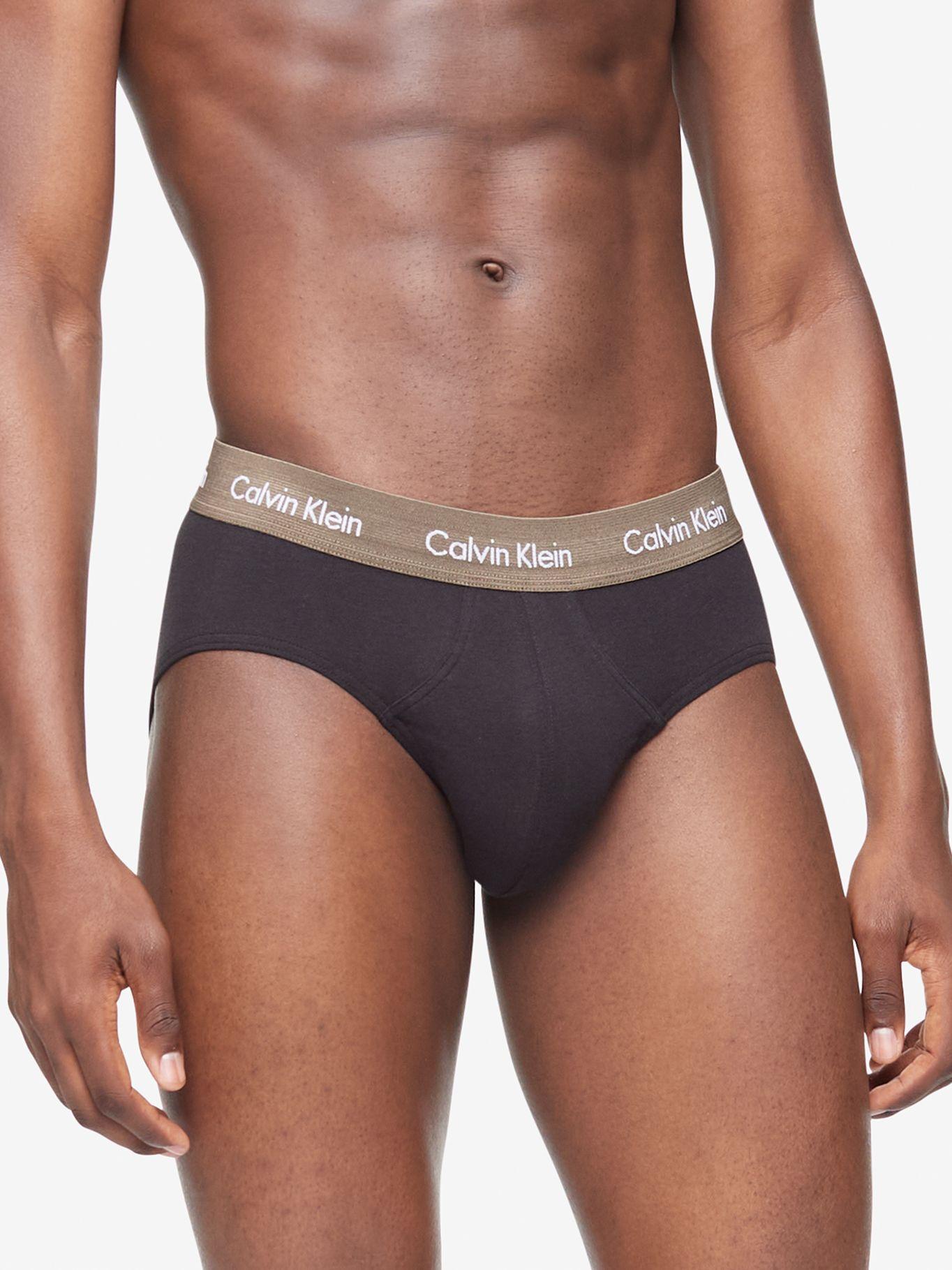 Pack 3 Slips - New Cotton Stretch Negro SP22 Calvin Klein-1