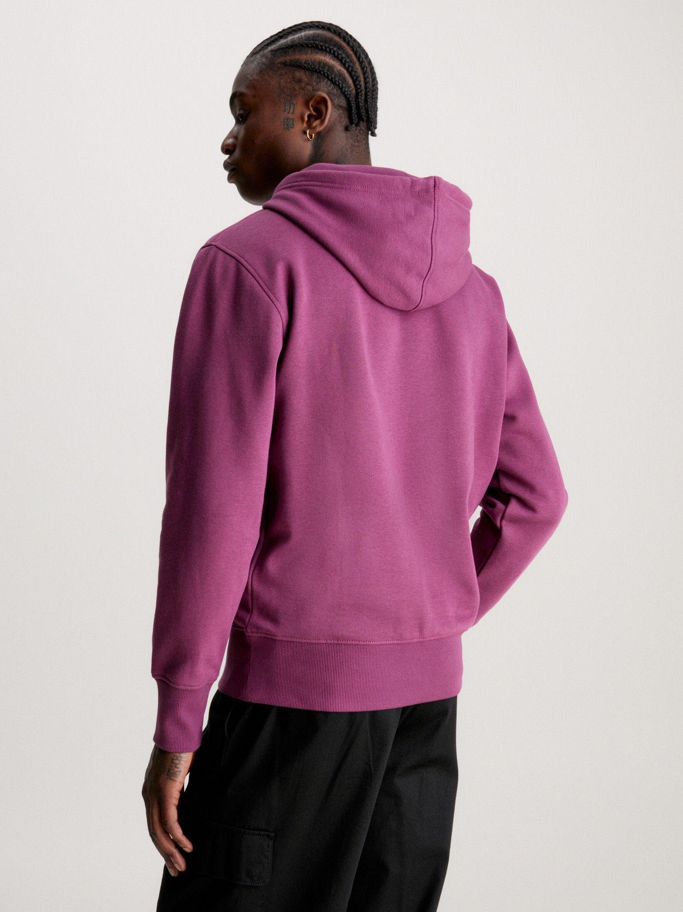 Polerón con Gorro Institutional Morado Calvin Klein-2