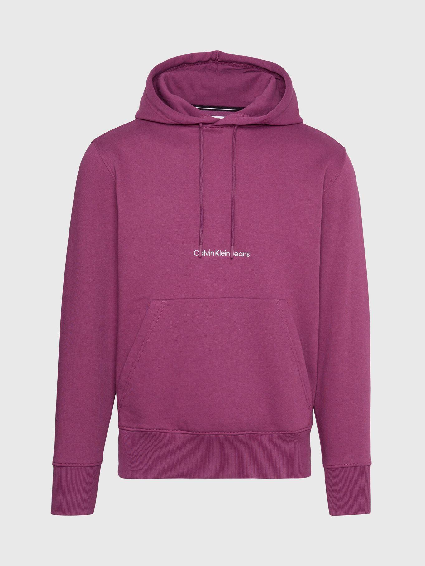 Polerón con Gorro Institutional Morado Calvin Klein-4