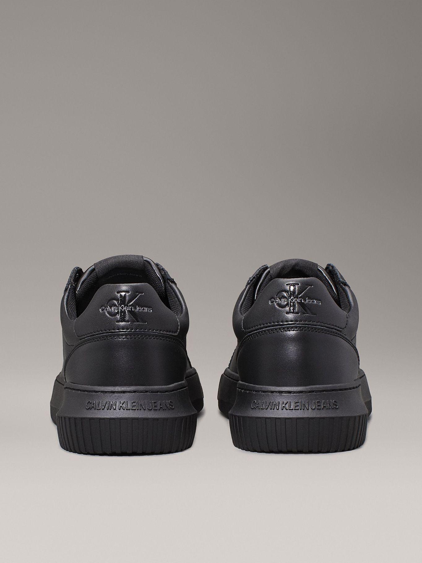 Zapatillas Chunky Cupsole Monologo Negro Calvin Klein-1
