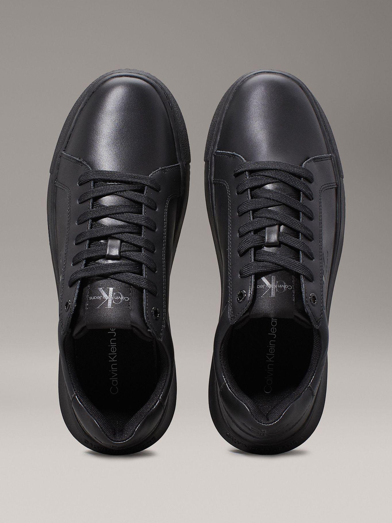 Zapatillas Chunky Cupsole Monologo Negro Calvin Klein-2