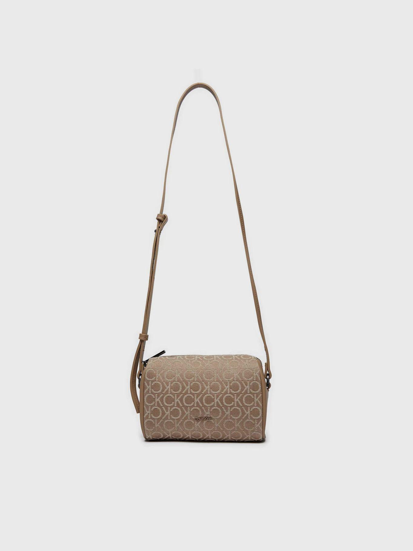 Bandolera Ck Refine Monogram Beige Calvin Klein-4
