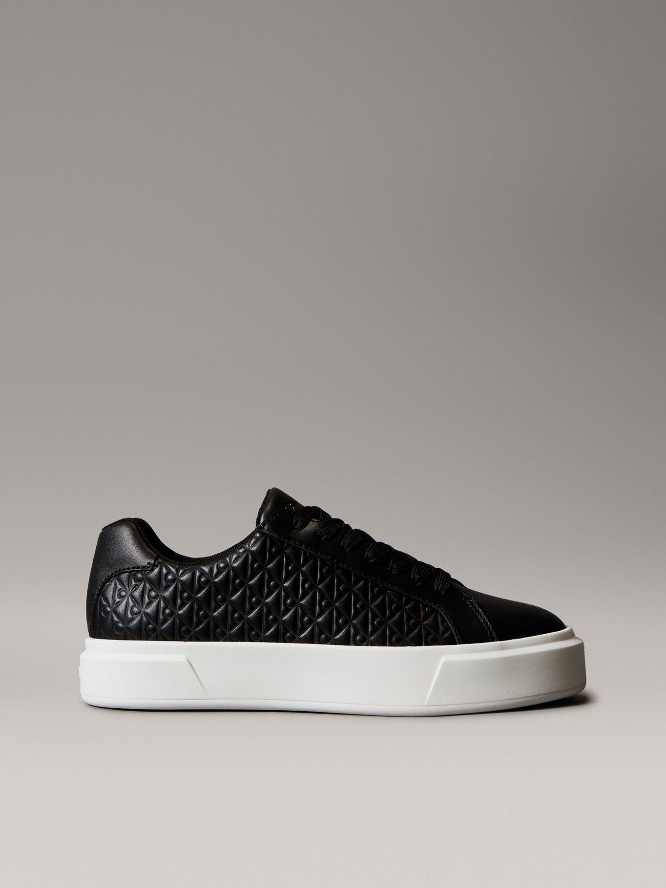 Zapatillas Basket en Cuero Negro Calvin Klein-4