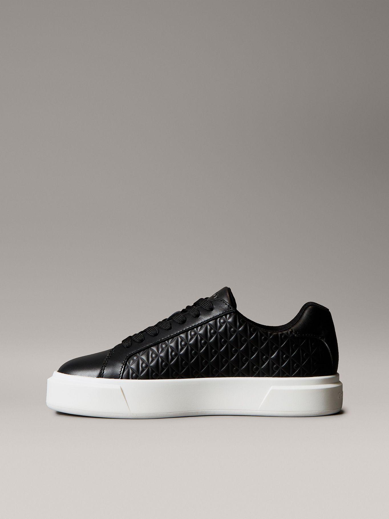 Zapatillas Basket en Cuero Negro Calvin Klein-5