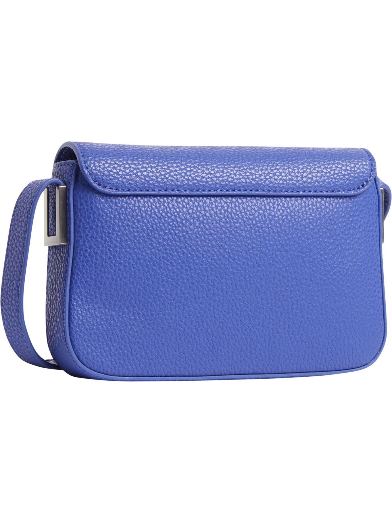 Bolso Bandolera con Solapa Azul Calvin Klein-1