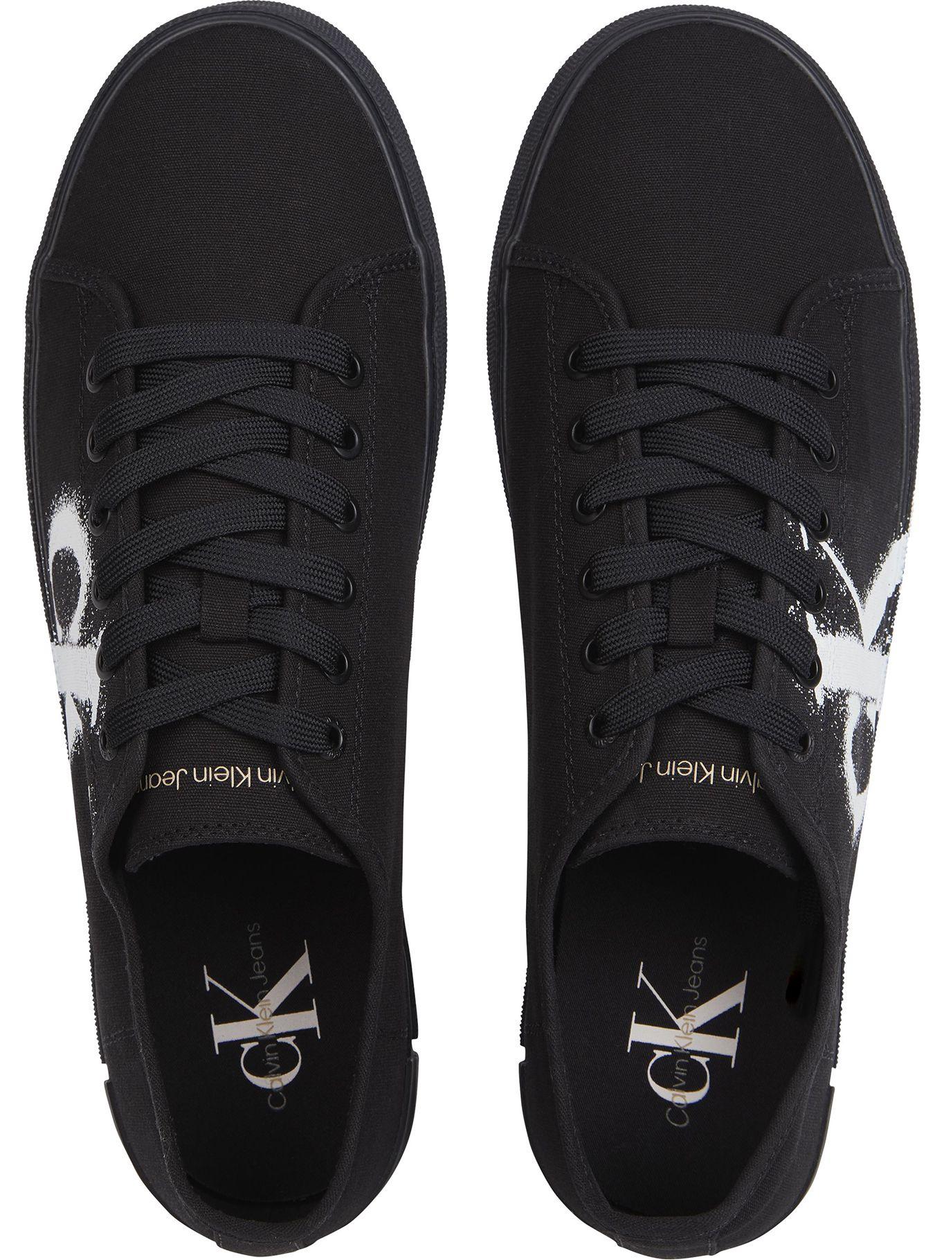 Zapatilla Vulc Low Oversized Brand Negro Calvin Klein-2