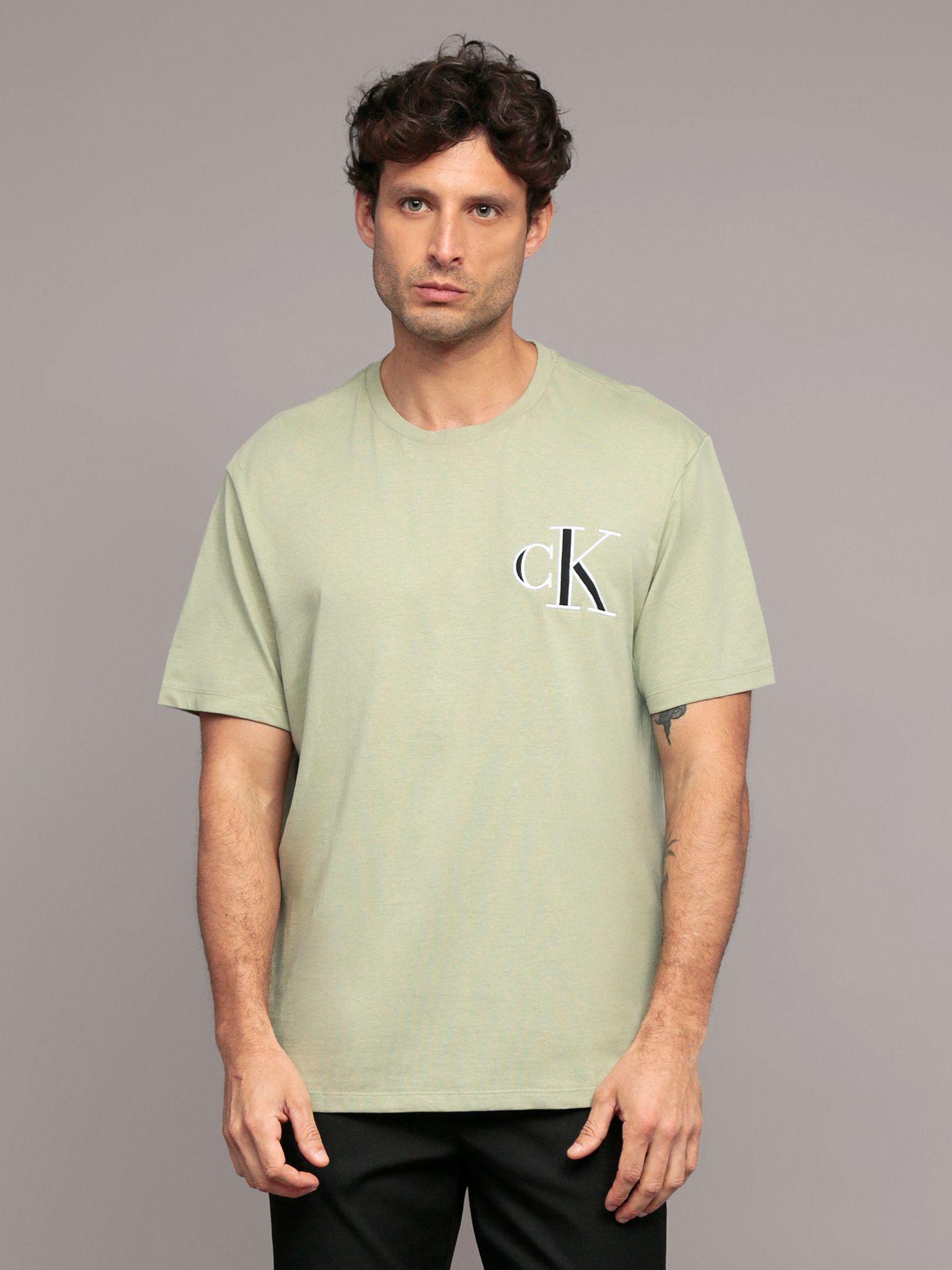 Polera 20S Varsity Verde Calvin Klein-0