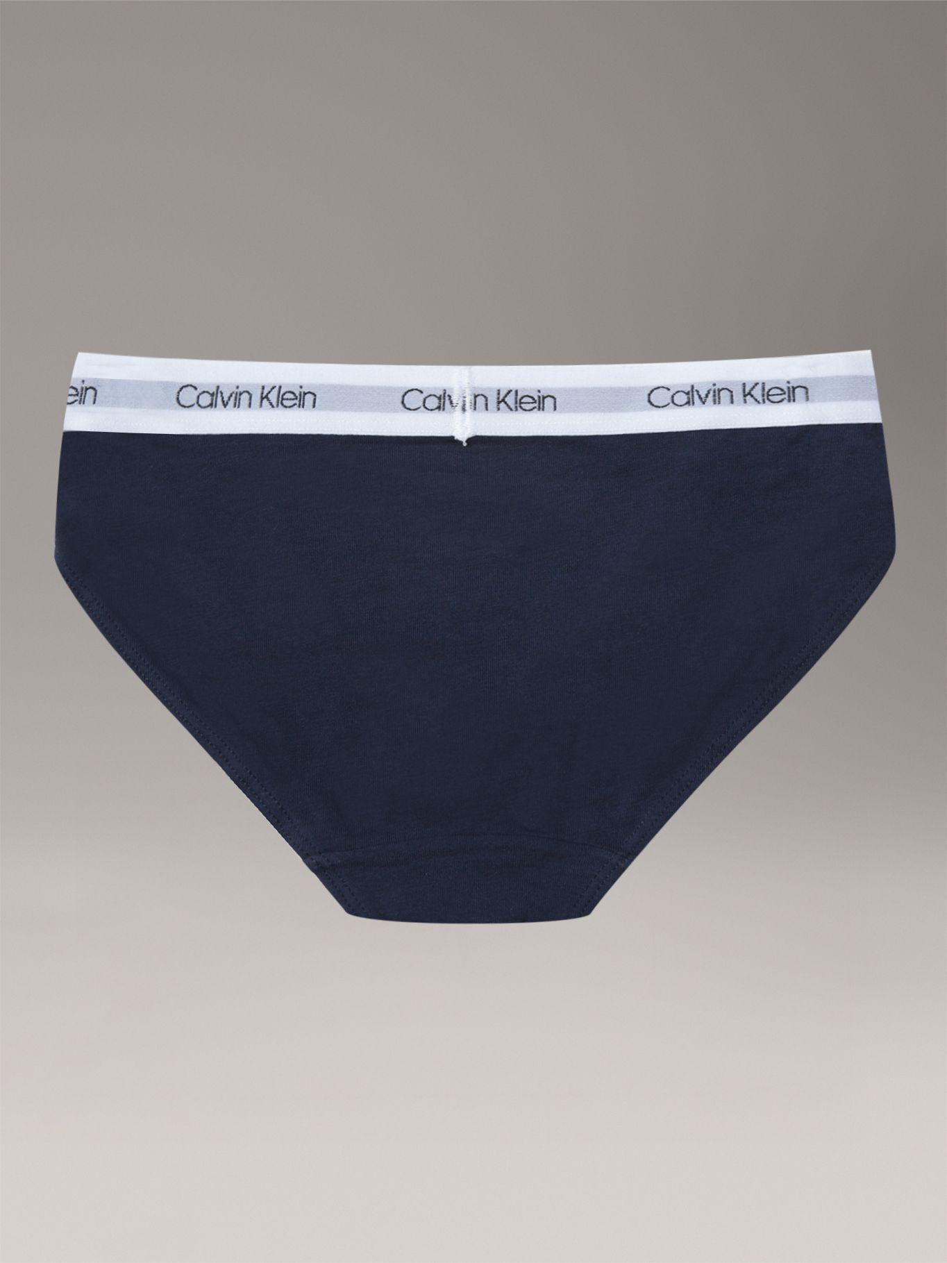 Pack 3 Calzon Bikini para Niña Multicolor Calvin Klein-2