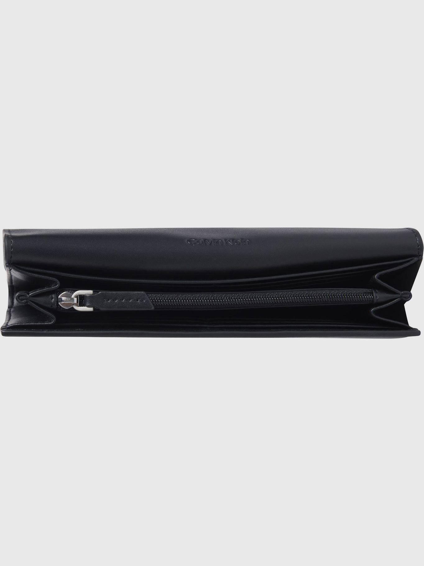 Billetera Snap Large Negro Calvin Klein-2