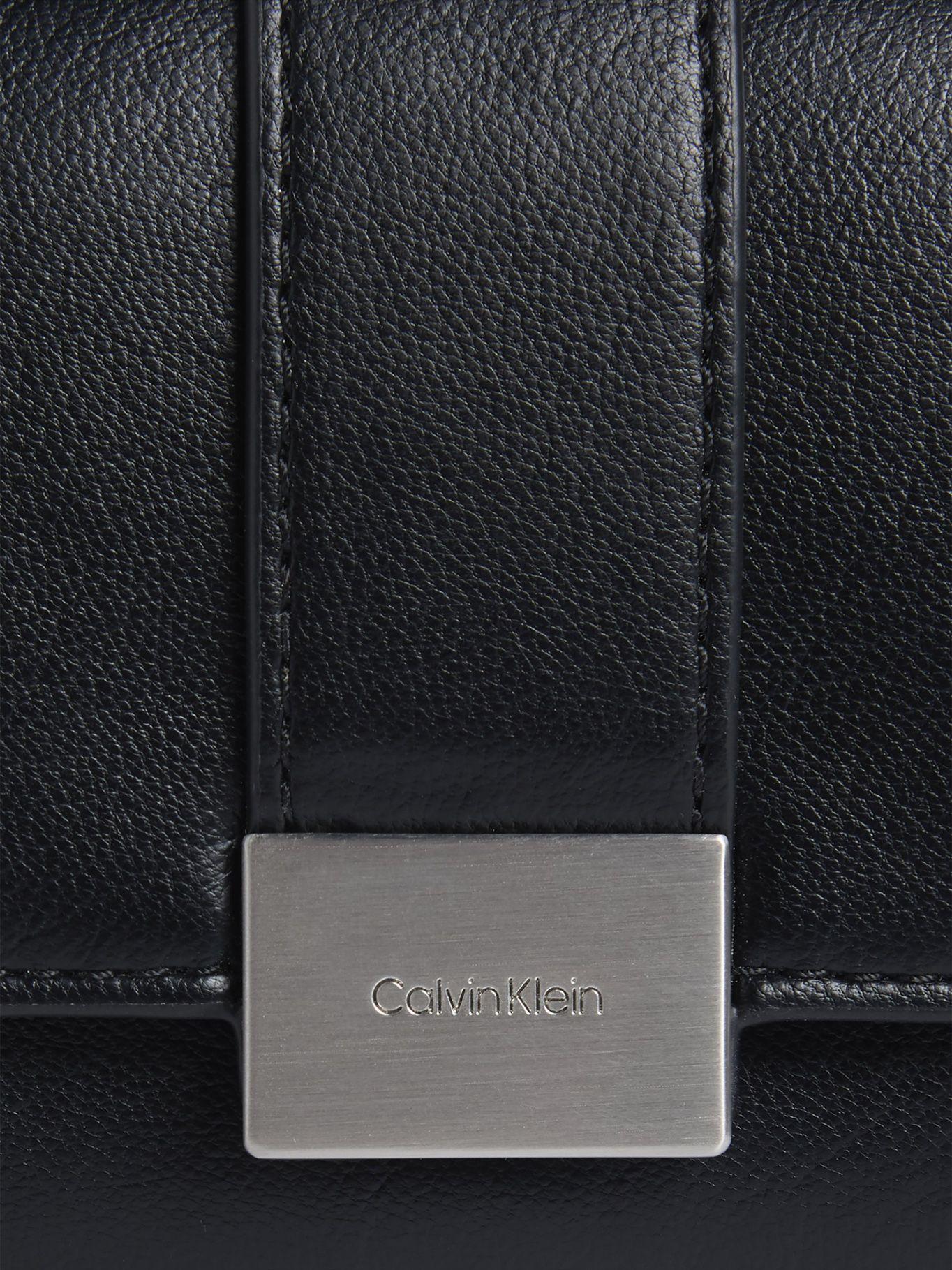 Billetera Snap Large Negro Calvin Klein-3