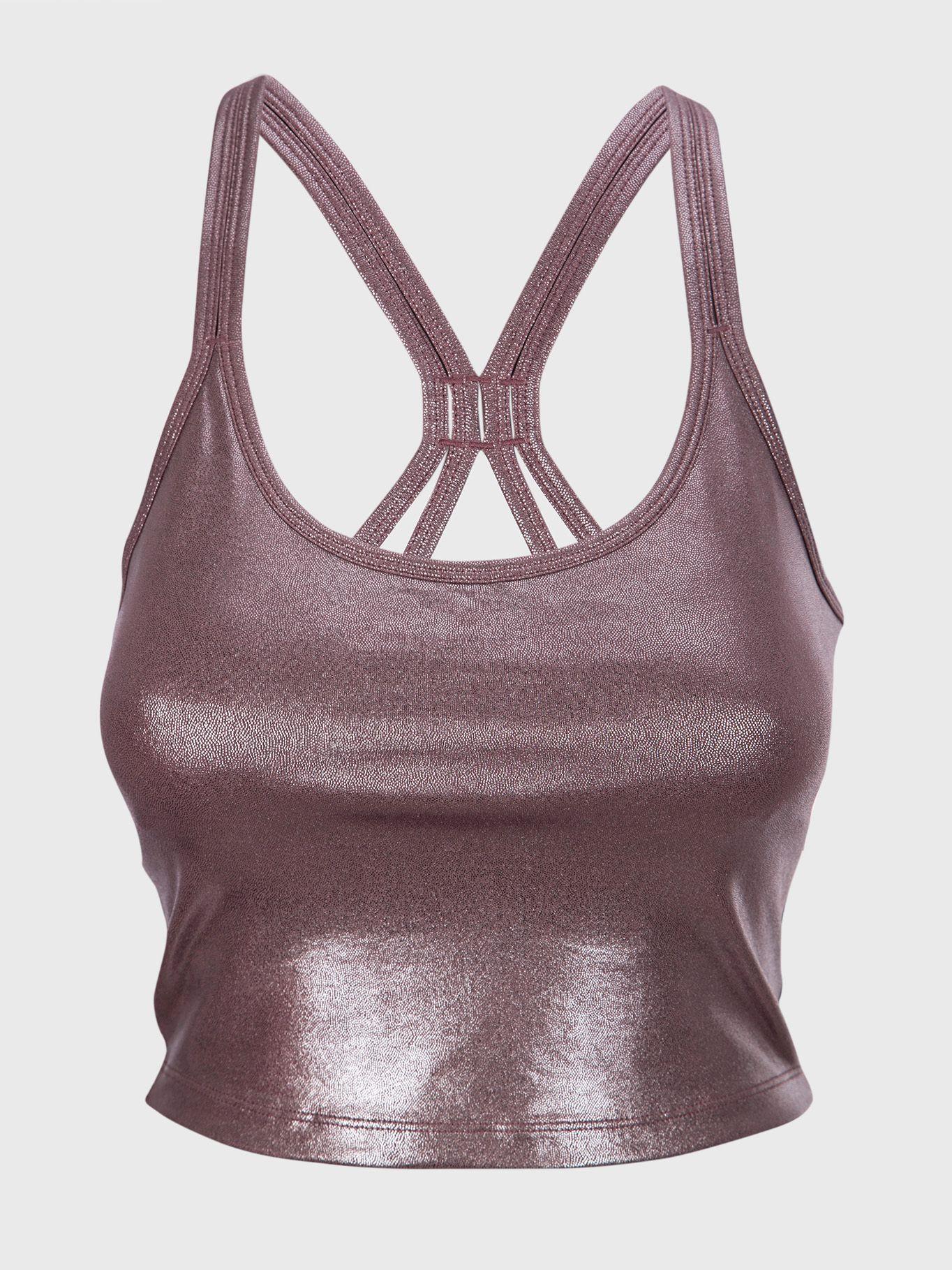 Polera Sport Foil Print Morado Calvin Klein-0