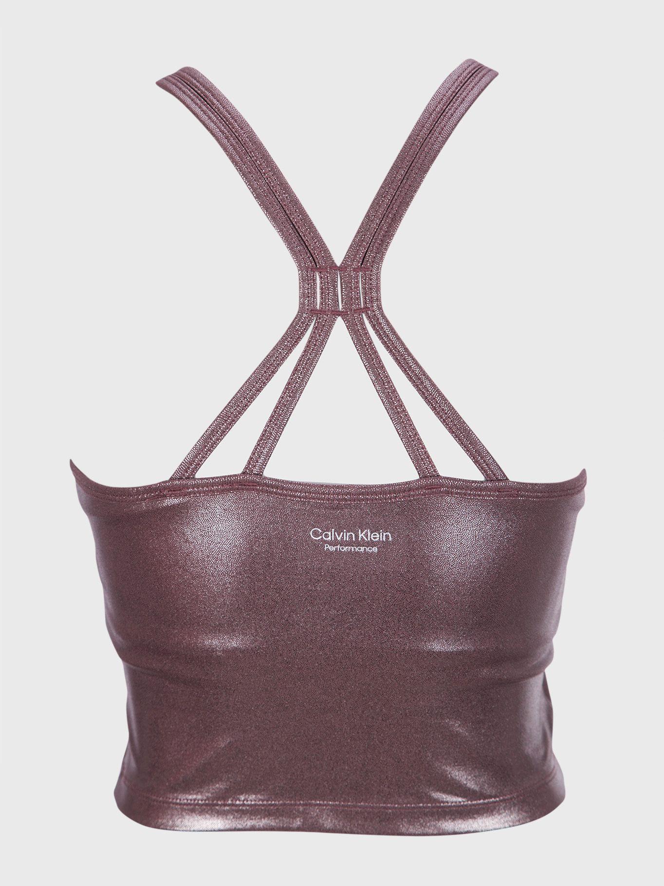 Polera Sport Foil Print Morado Calvin Klein-2