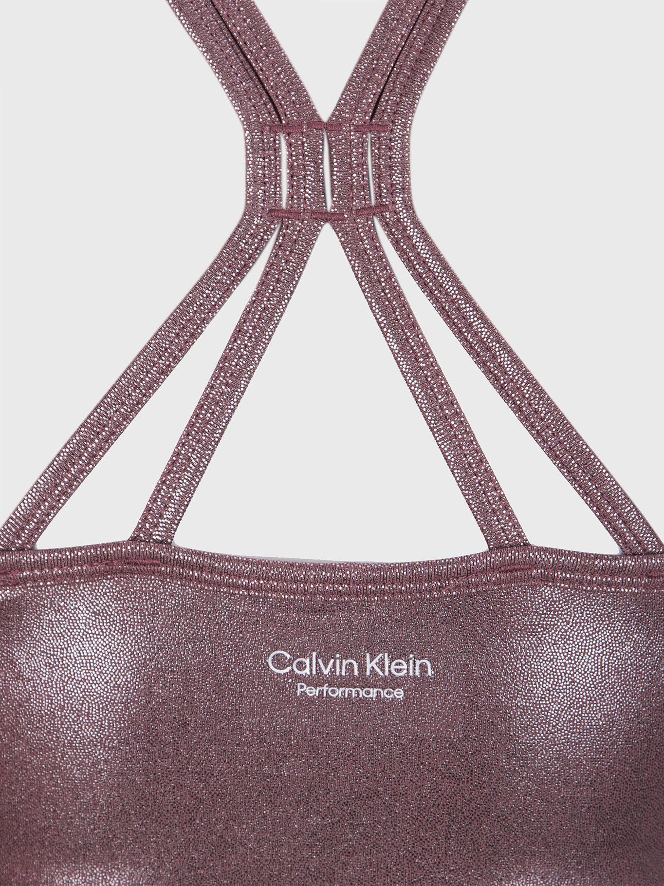 Polera Sport Foil Print Morado Calvin Klein-3