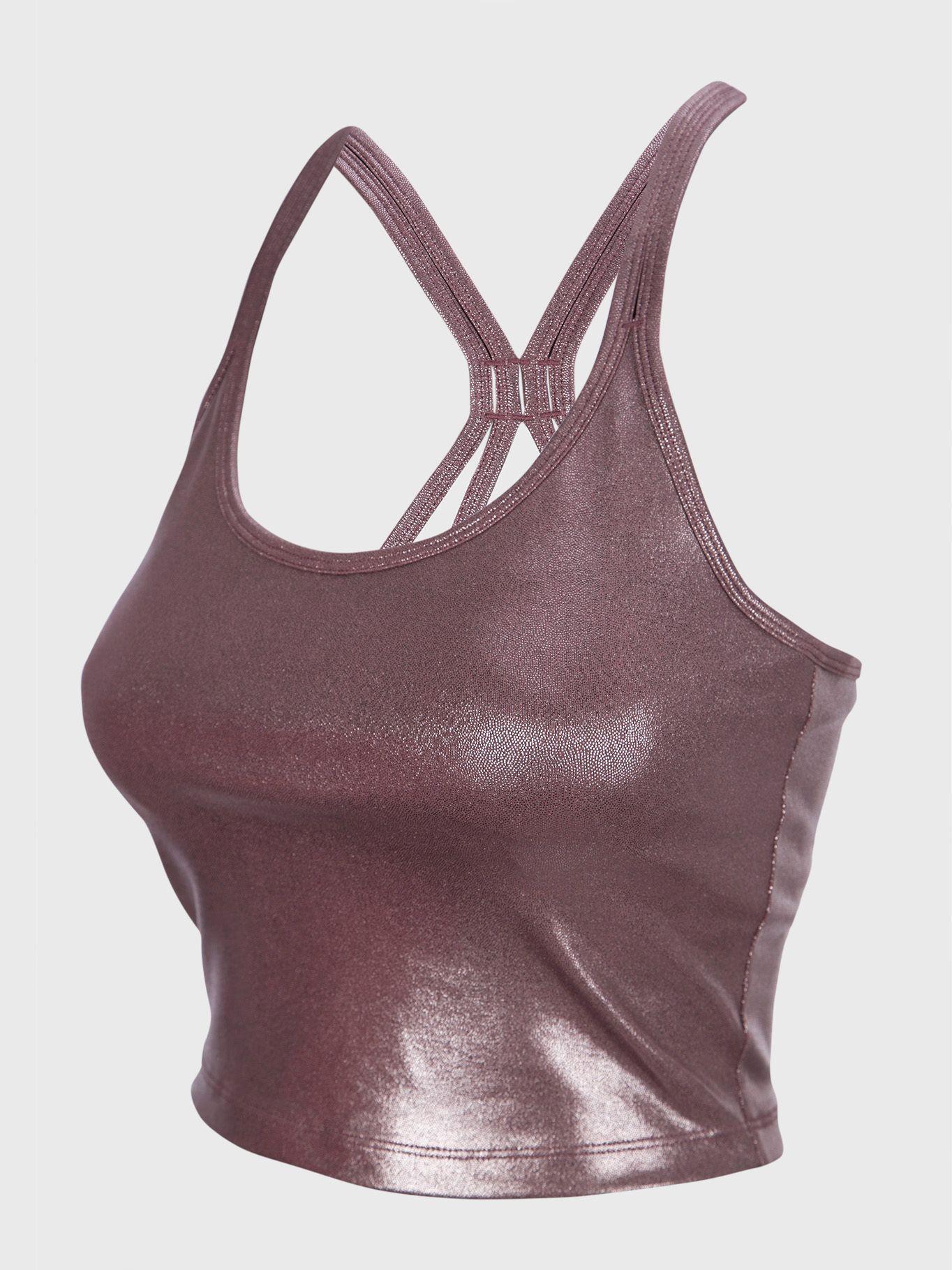 Polera Sport Foil Print Morado Calvin Klein-1