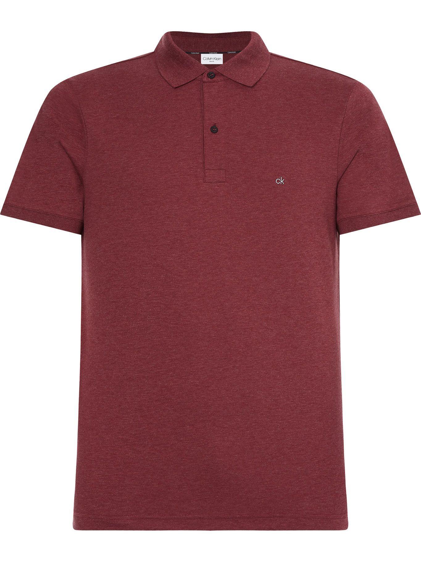 Polo Liquid Touch Slim Fucsia Calvin Klein Hombre-0